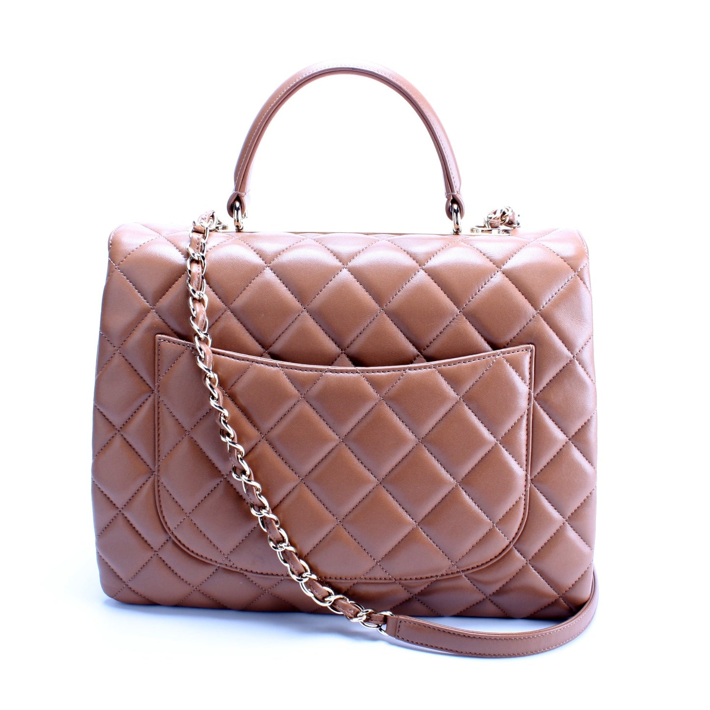 Chanel Trendy Top Handle Lambskin 23M Bag