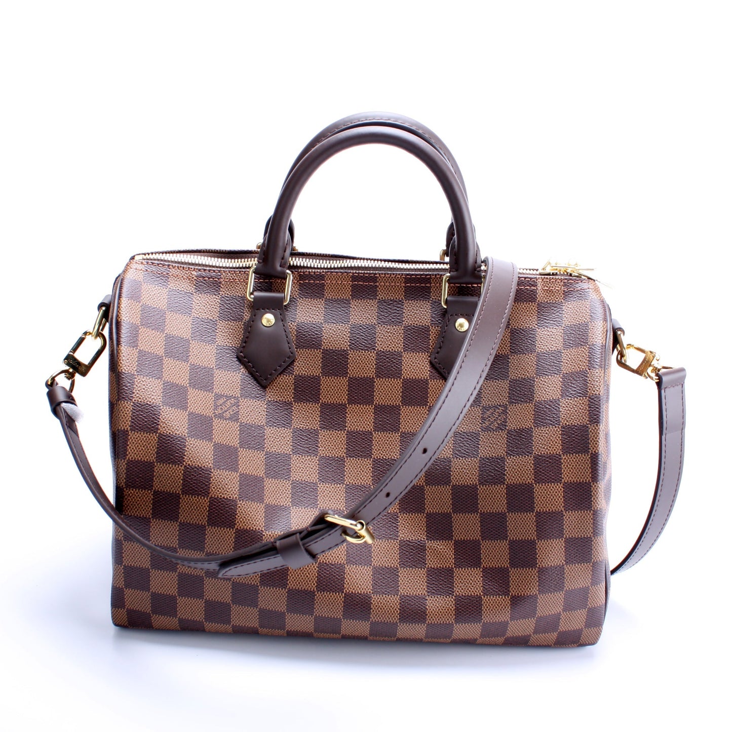 Louis Vuitton Speedy 30 Bandouliere Damier Ebene
