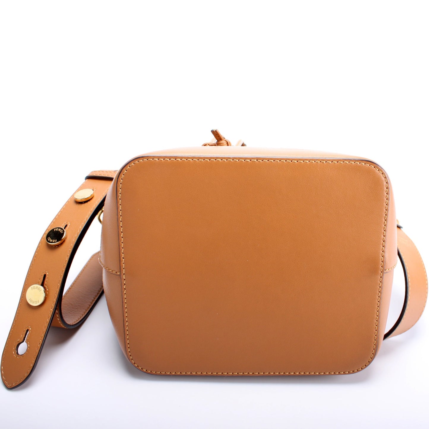 Fendi 8BT298 Grande Mon Tresor Bucket Glazed Zucca Bag