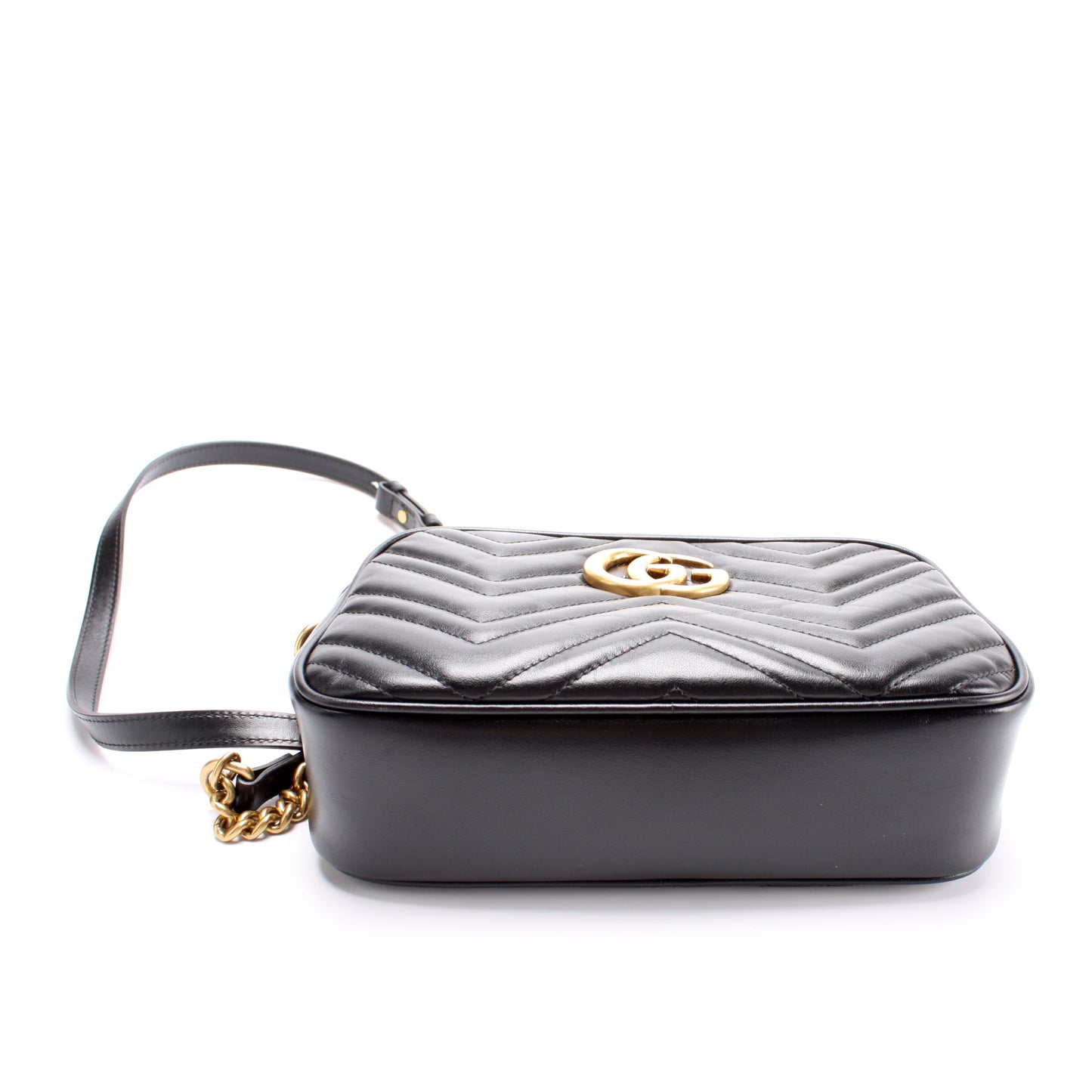 Gucci 447632 Marmont Small Leather Camera Bag