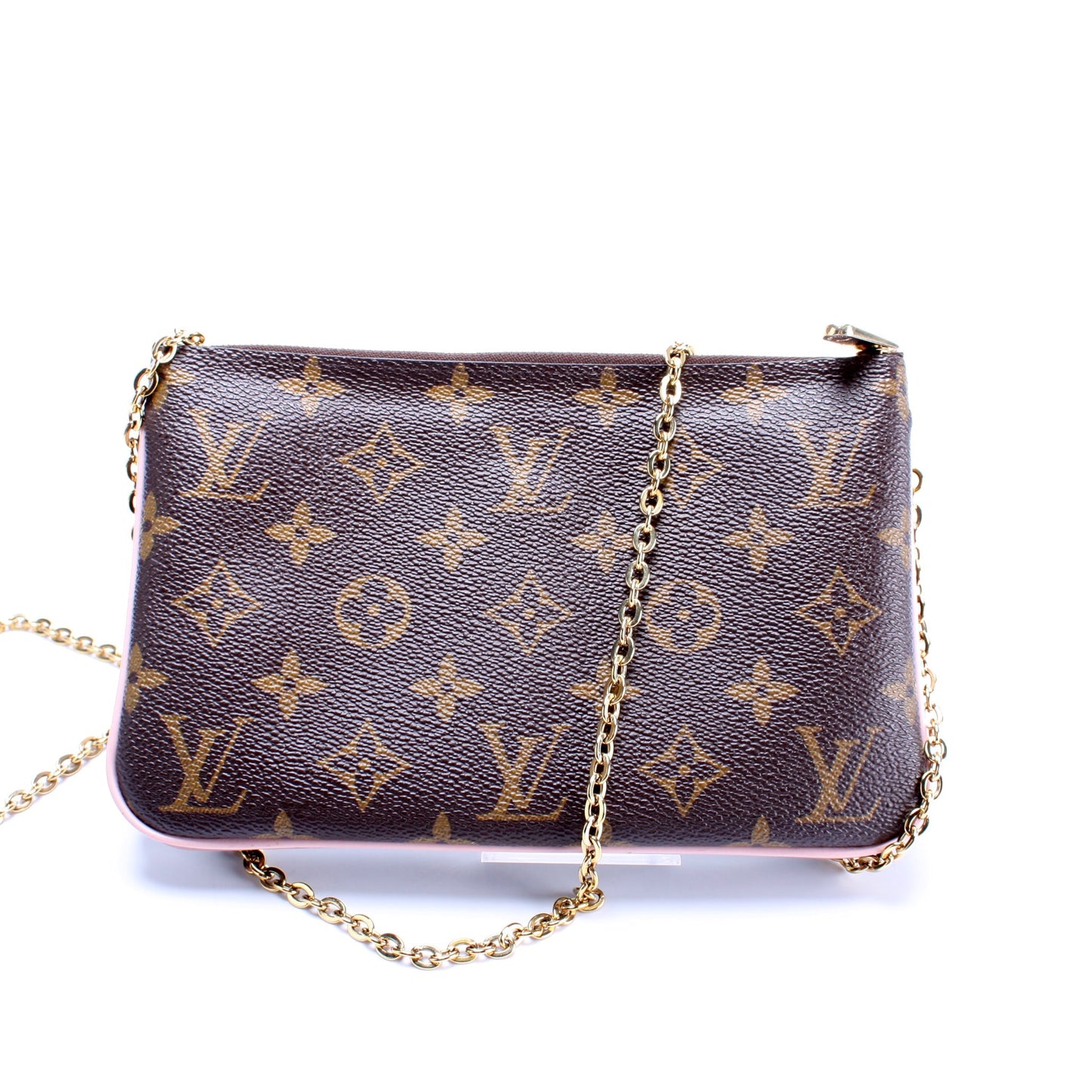 Louis Vuitton Double Zip Pochette Blooming Flowers