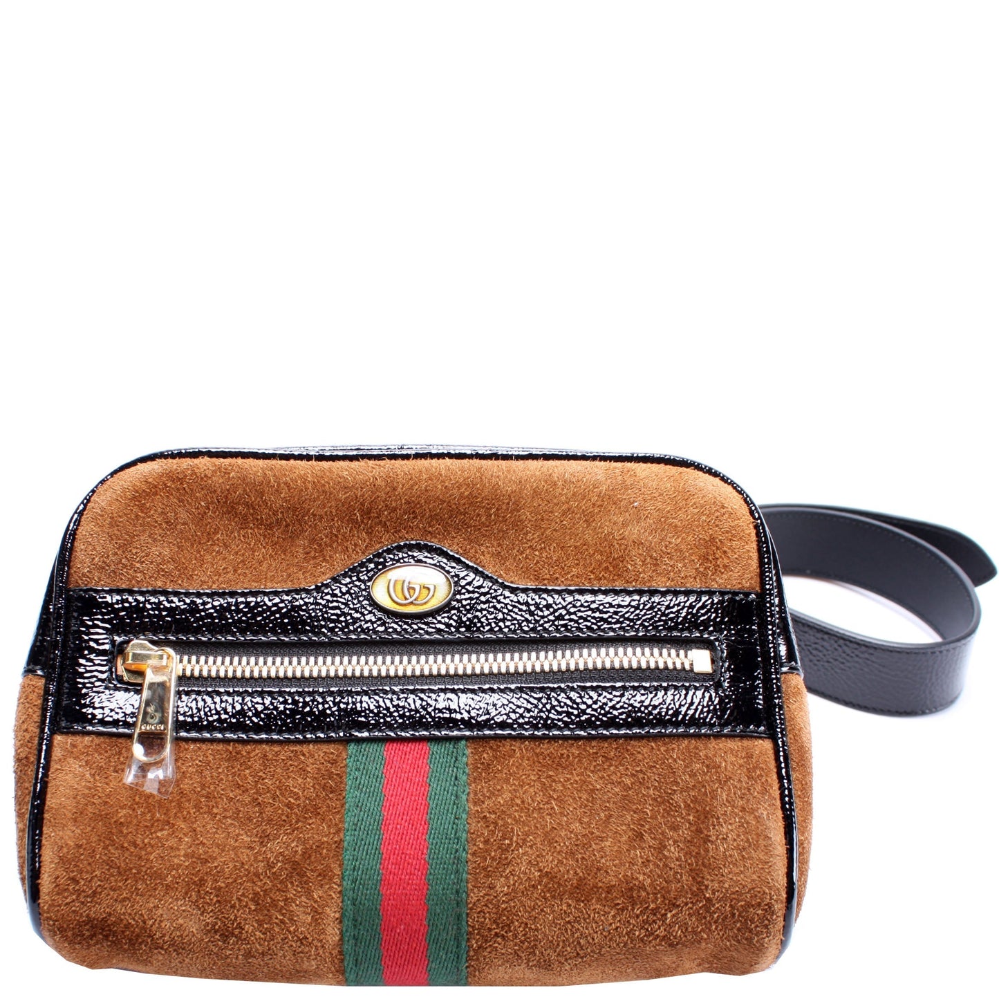 Gucci 517076 Mini Ophidia Suede Belt Bag
