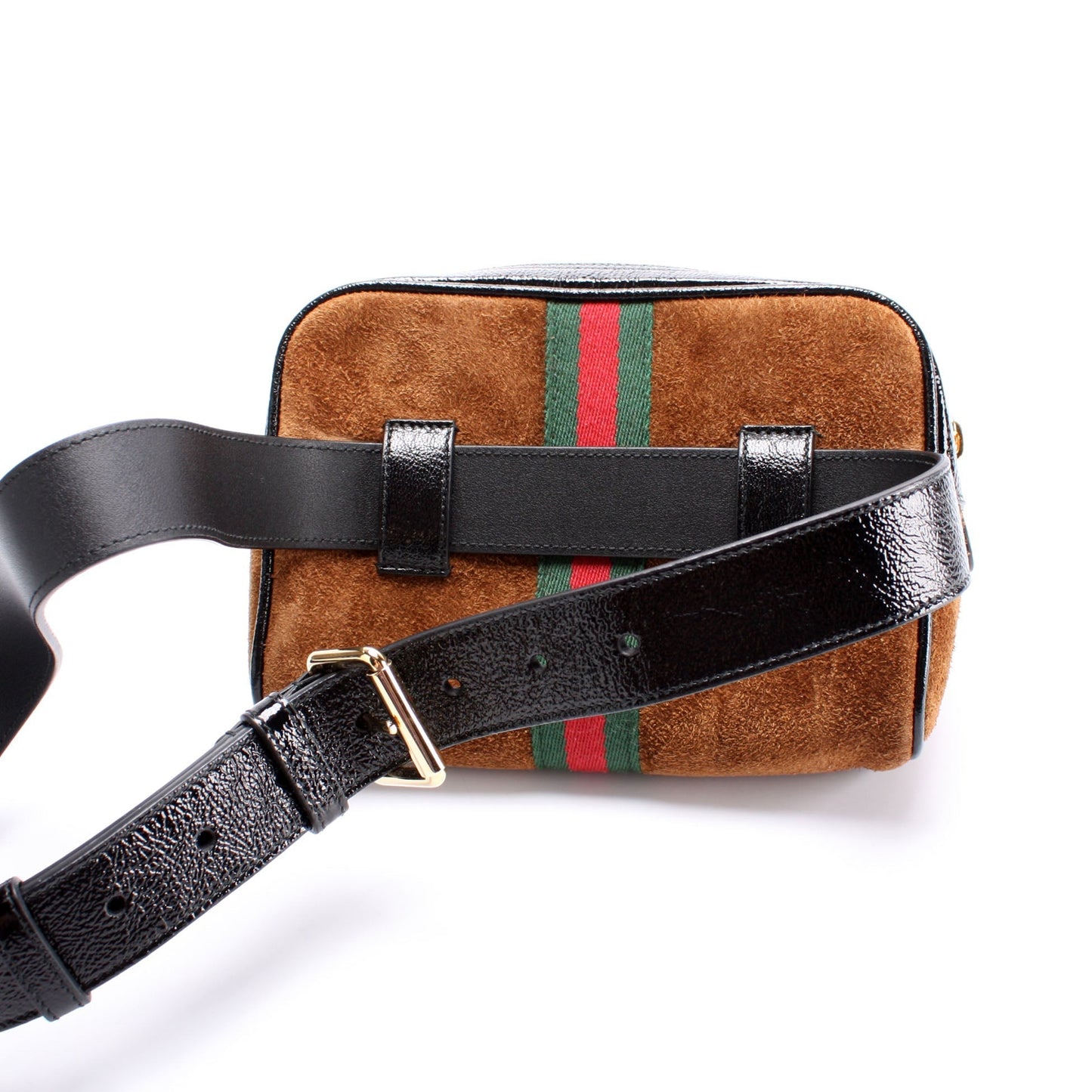 Gucci 517076 Mini Ophidia Suede Belt Bag