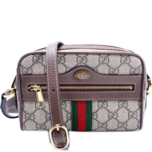 Gucci 517350 GG Supreme Mini Ophidia Bag