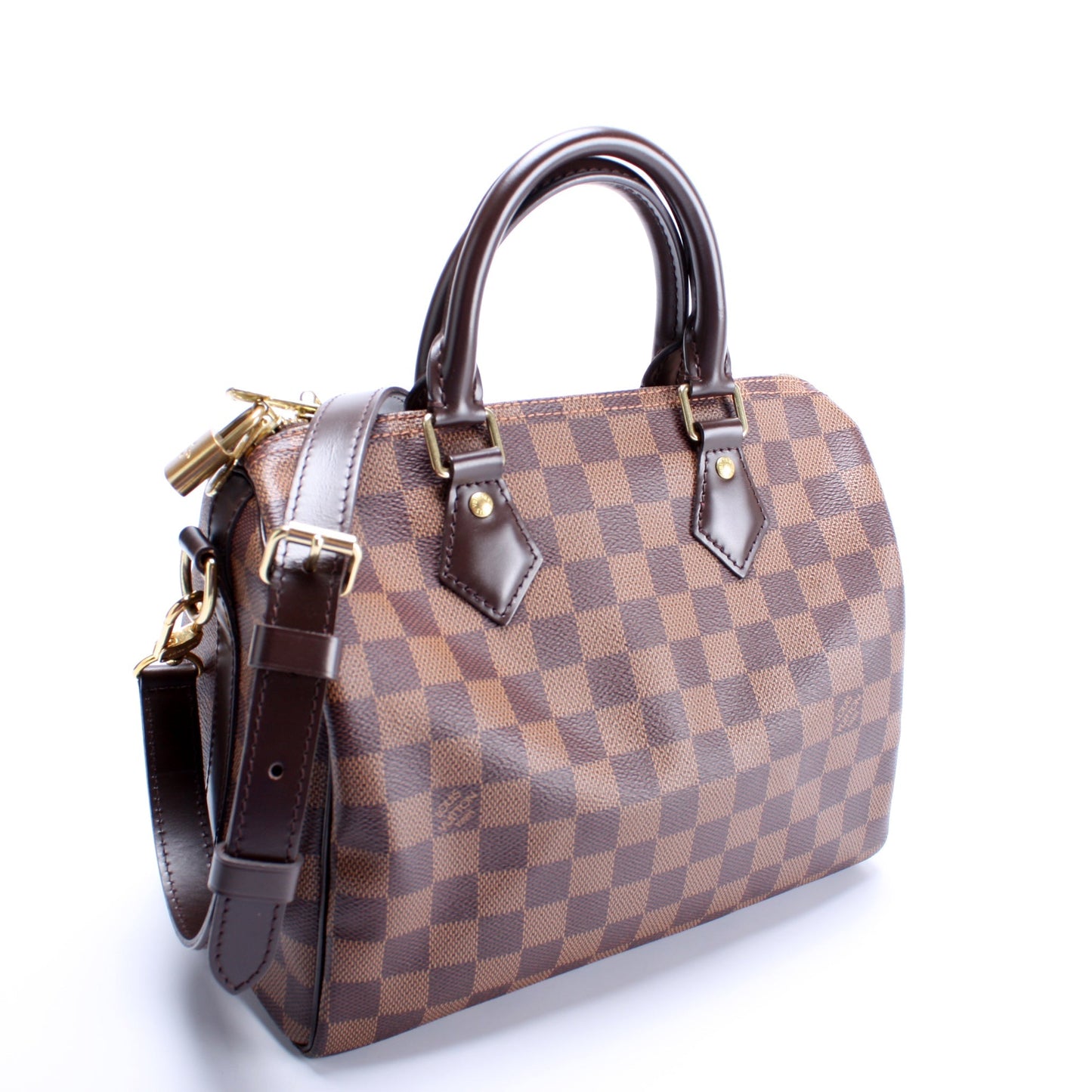 Louis Vuitton Speedy 25 Bandouliere Damier Ebene