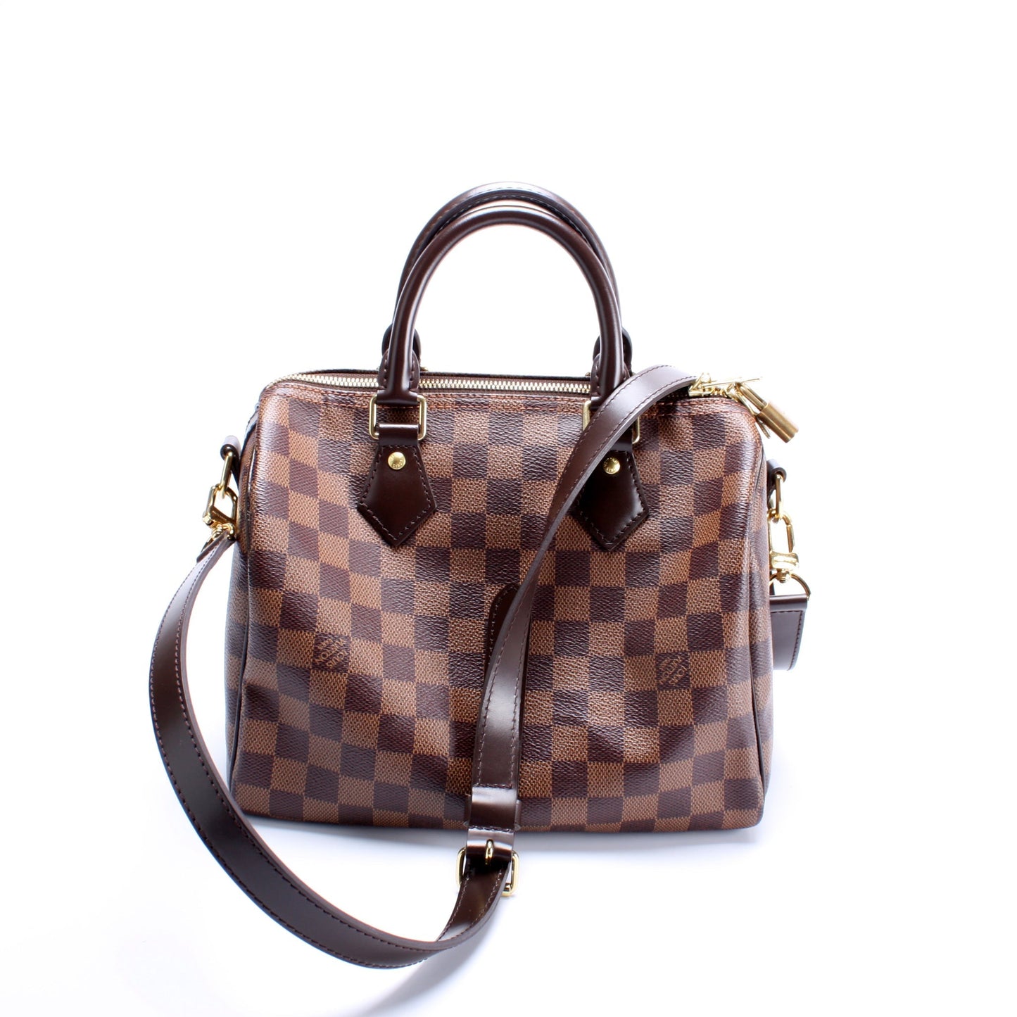 Louis Vuitton Speedy 25 Bandouliere Damier Ebene