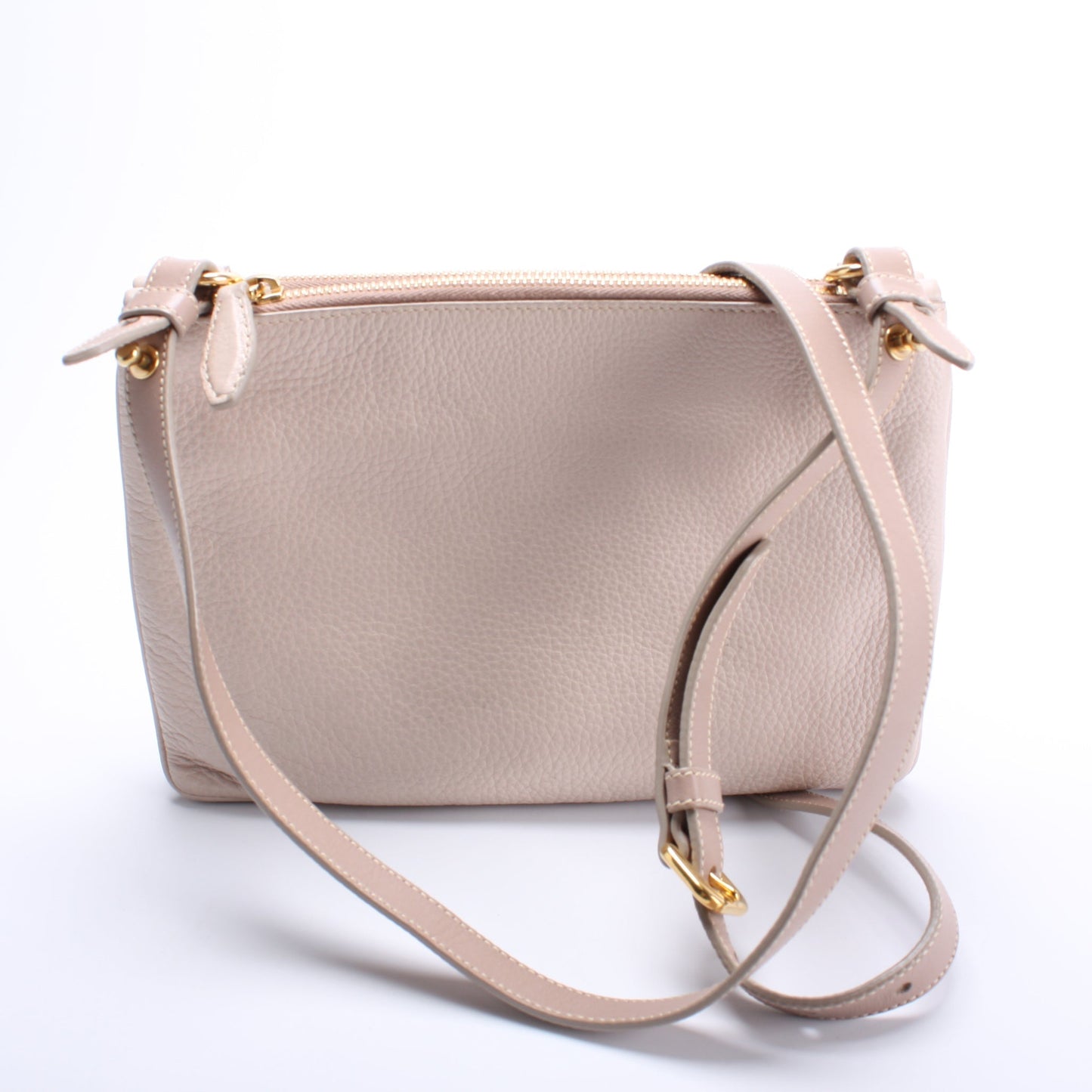 Prada 1BH046 Vitello Phenix Crossbody Bag