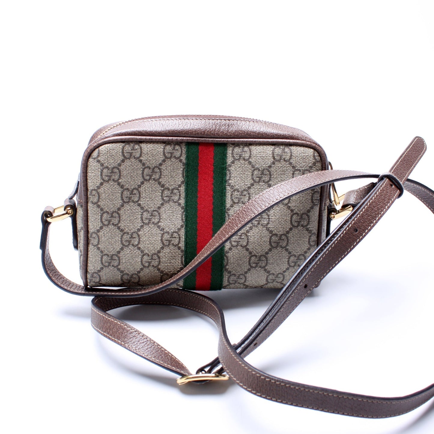 Gucci 517350 GG Supreme Mini Ophidia Bag