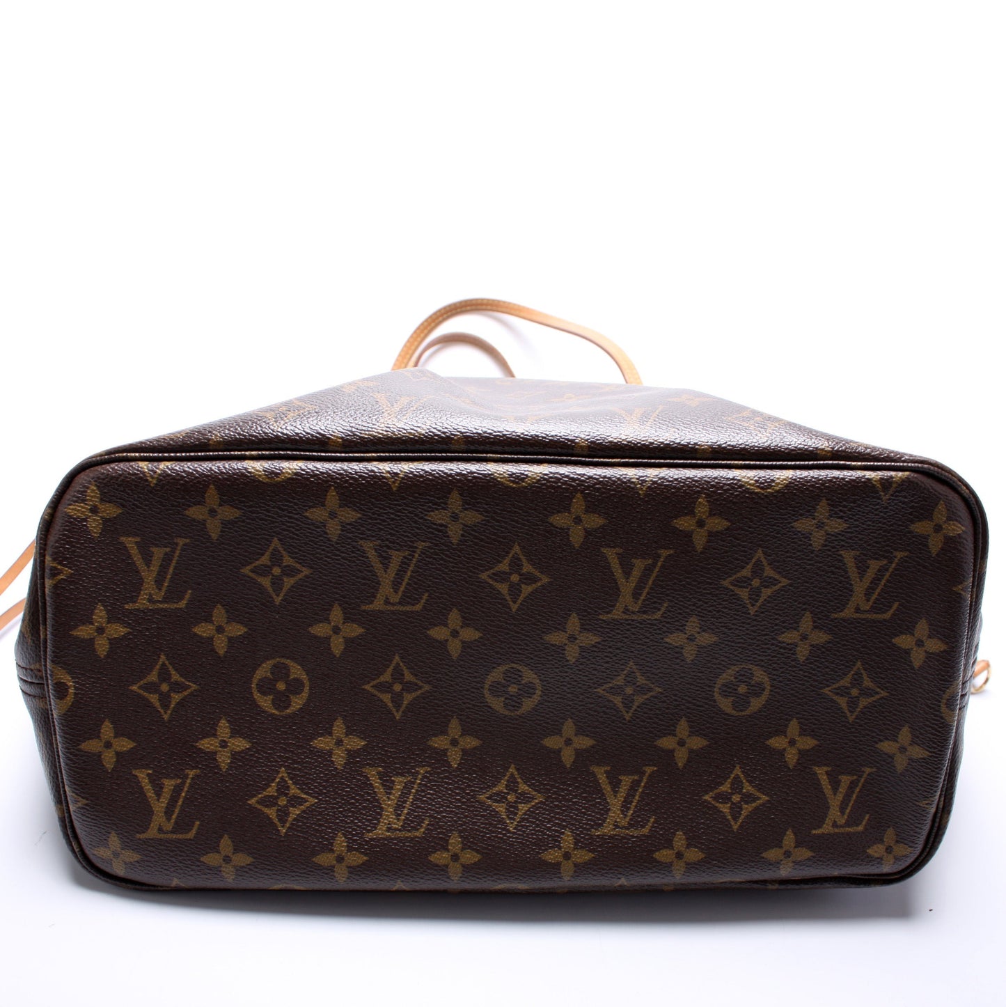Louis Vuitton Neverfull W/Wallet MM Monogram