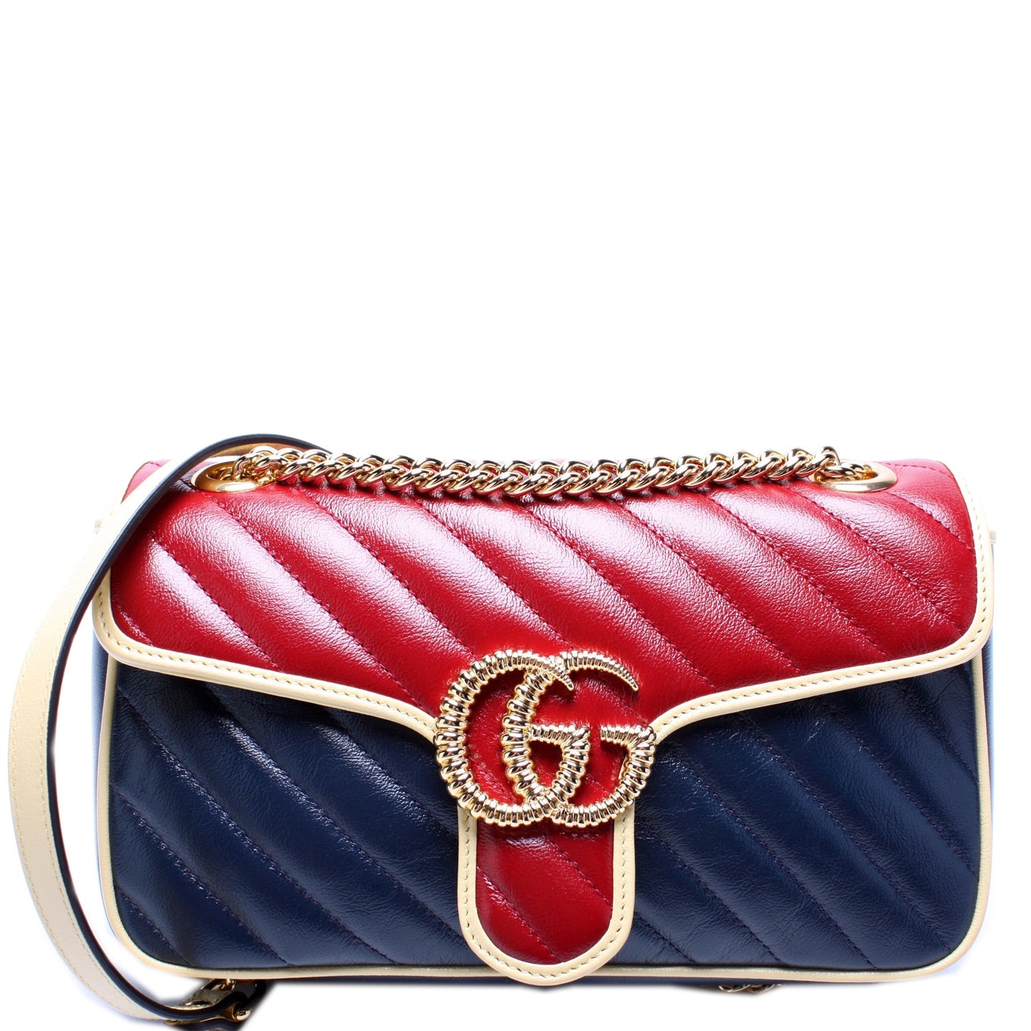Gucci 443497 GG Marmont Shoulder Small Flap Bag