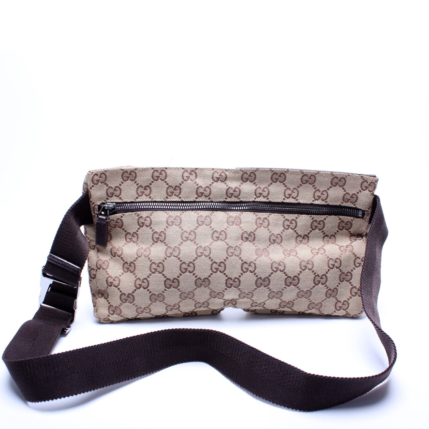 Gucci 28566 GG Canvas Waist Bag