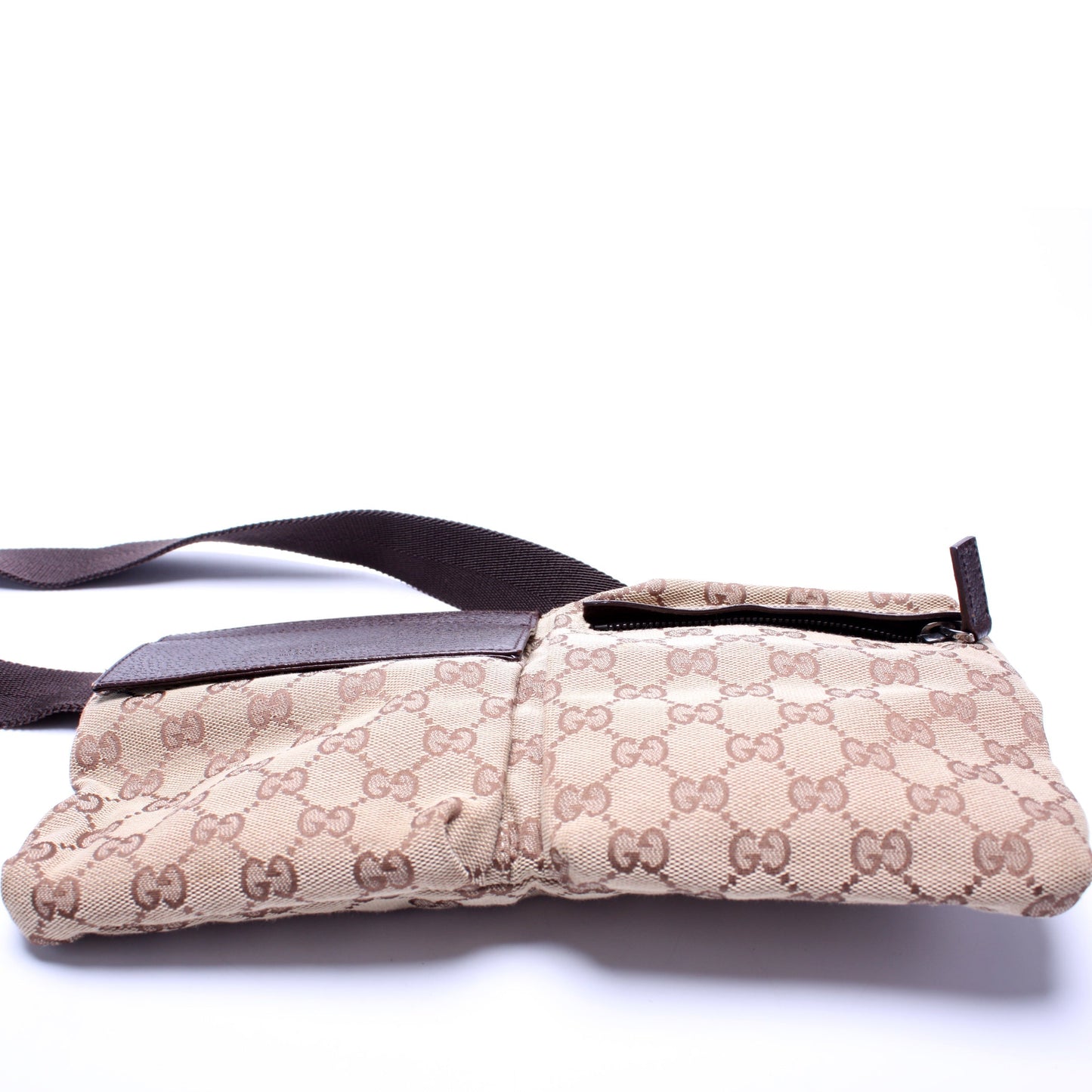 Gucci 28566 GG Canvas Waist Bag