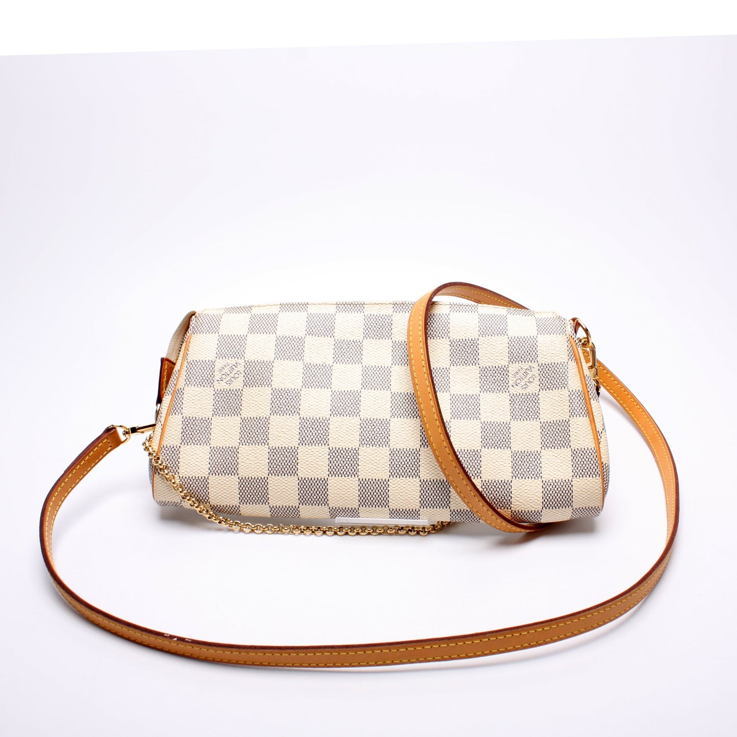 Louis Vuitton Eva Clutch Damier Azur