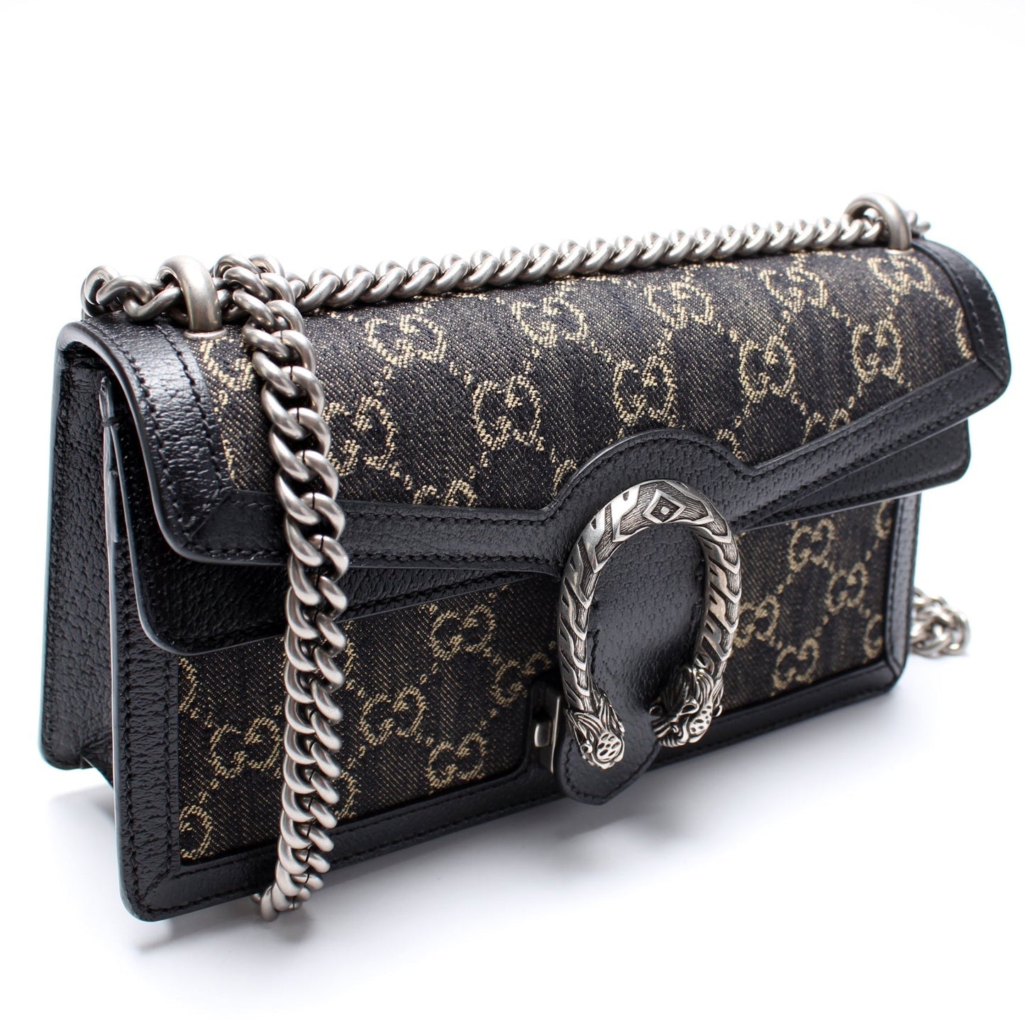 Gucci 499623 Small GG Denim Bag