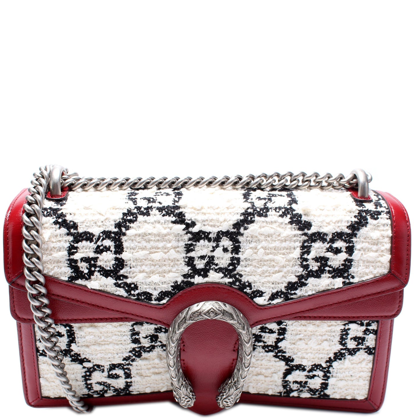 Gucci 400249 Dionysus Tweed Shoulder Small Bag