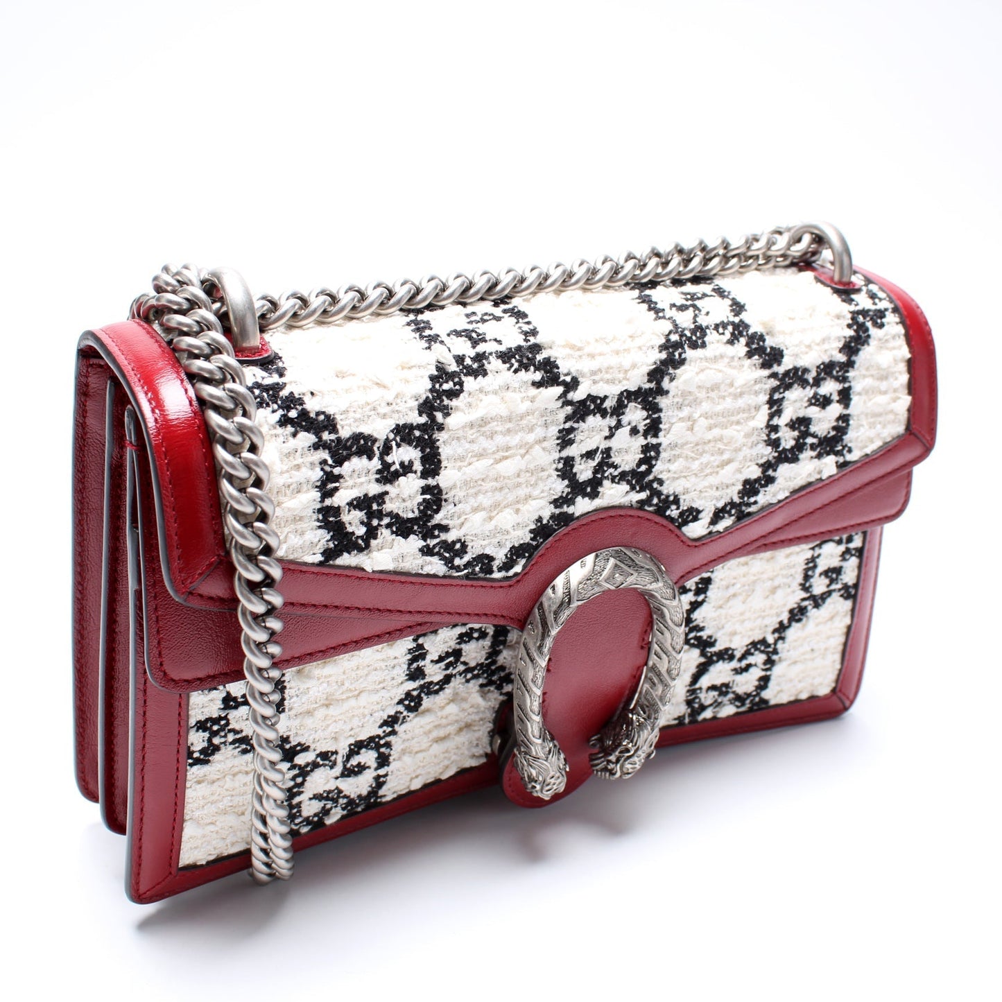 Gucci 400249 Dionysus Tweed Shoulder Small Bag