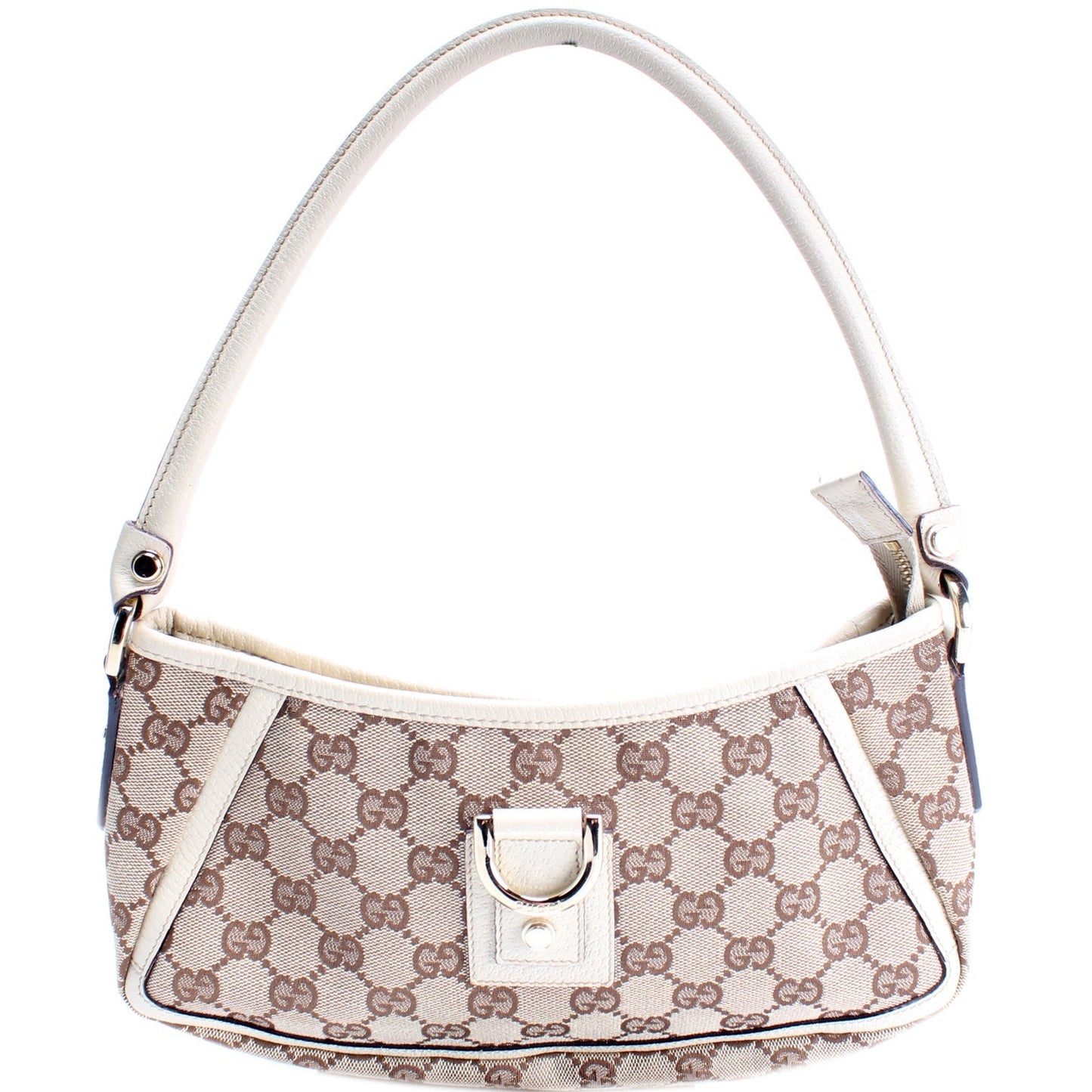 Gucci 130939 GG Canvas Abbey Pochette Bag