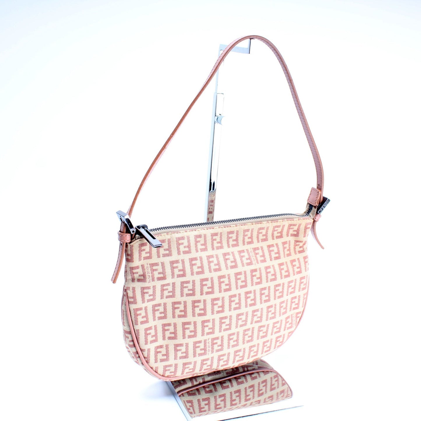 Fendi 8BR312 Zucca Pochette Bag