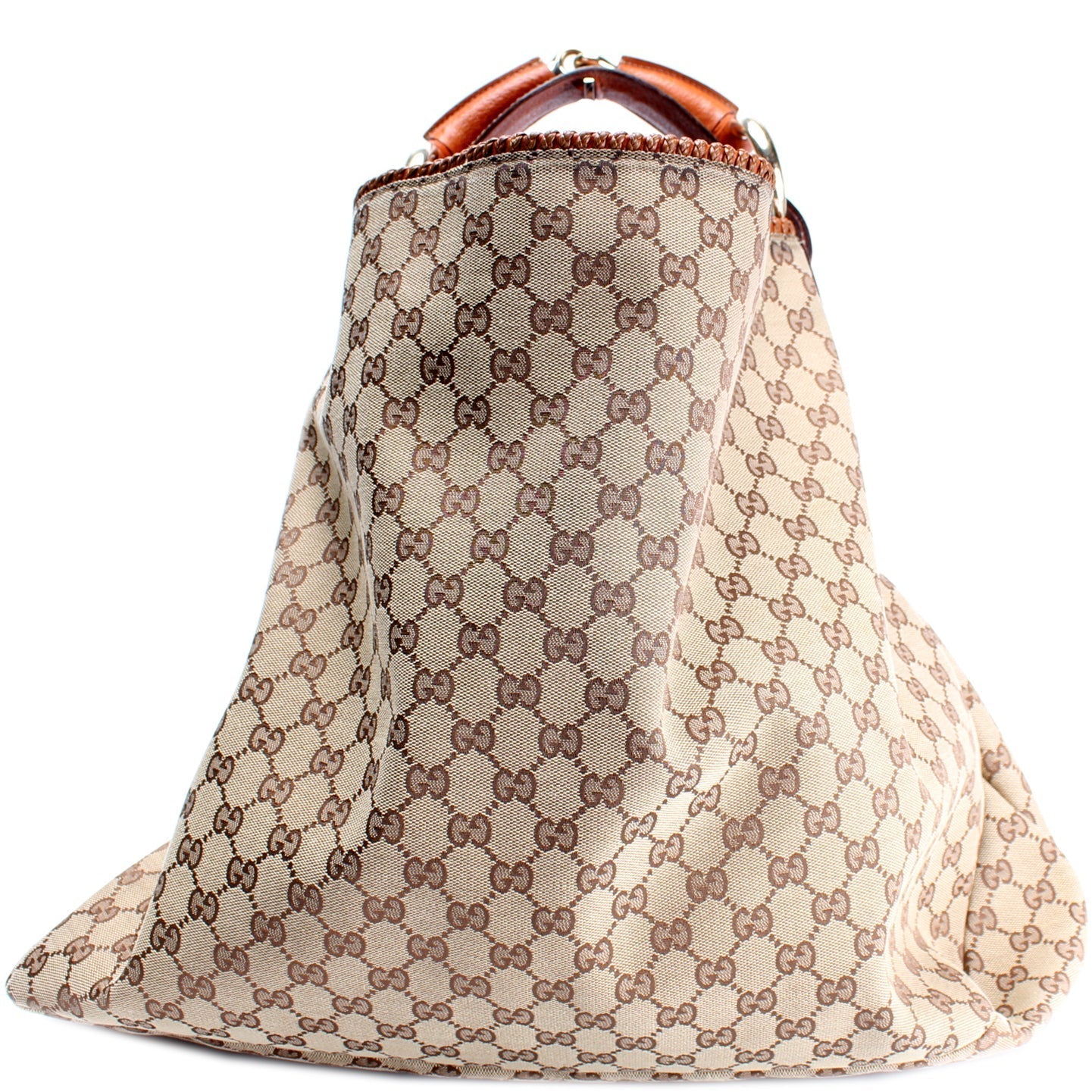Gucci 114900 Horsebit Hobo Bag