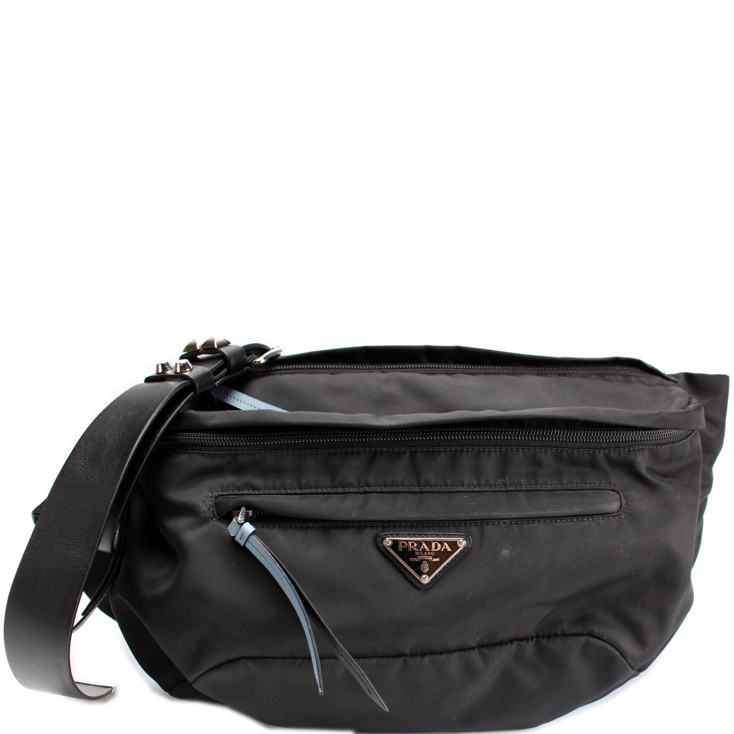 Prada Waist Tessuto Nylon Studded Bag