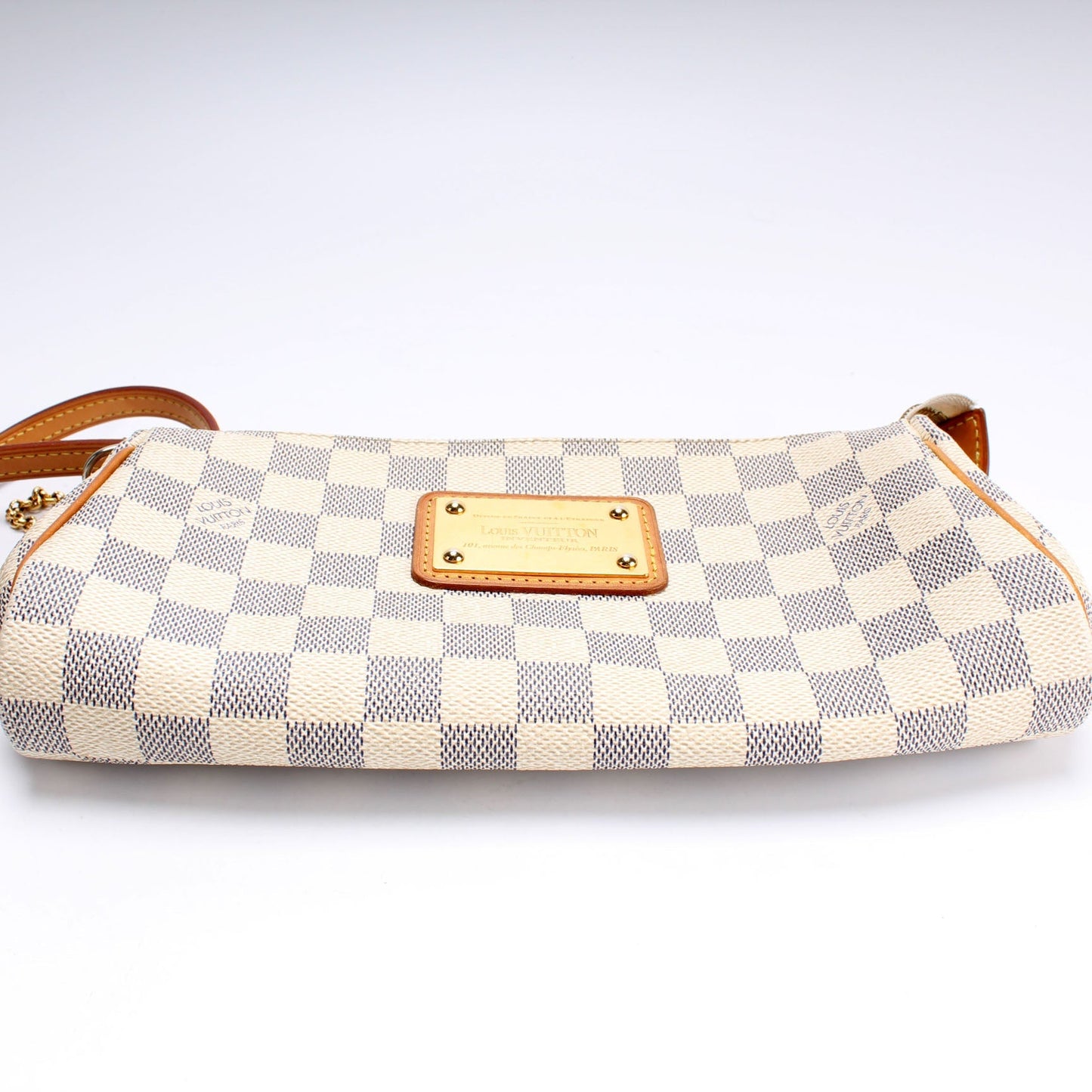 Louis Vuitton Eva Clutch Damier Azur