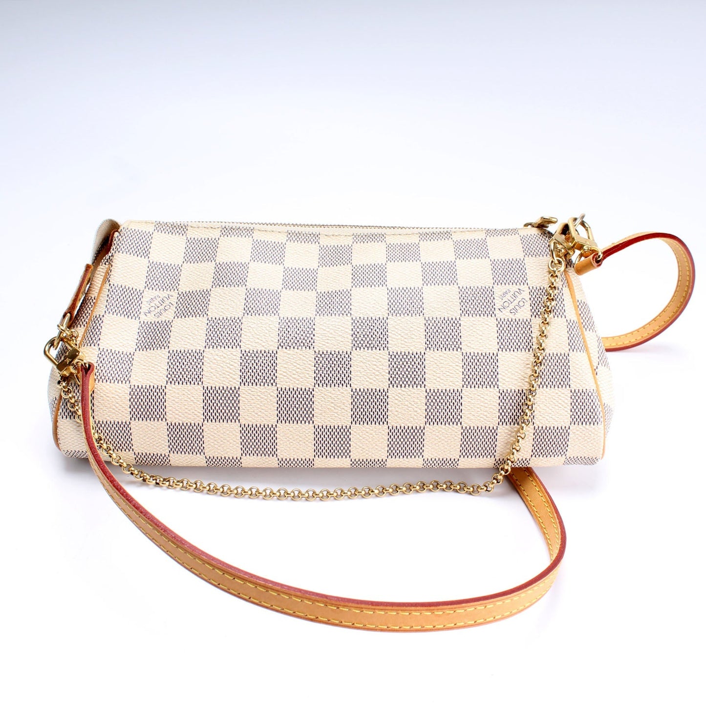 Louis Vuitton Eva Clutch Damier Azur