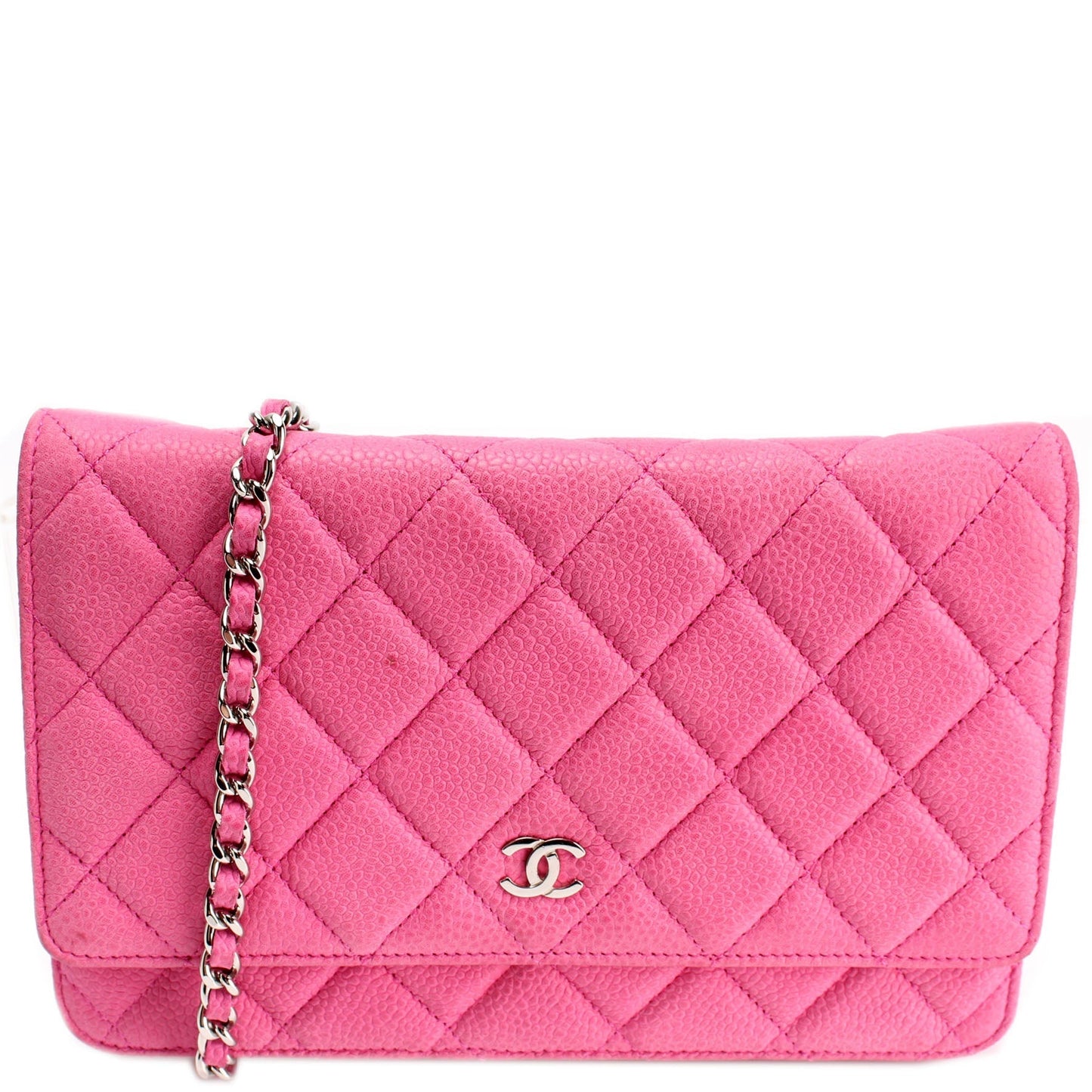 Chanel WOC Classic Quilted Matte Caviar 18M Bag