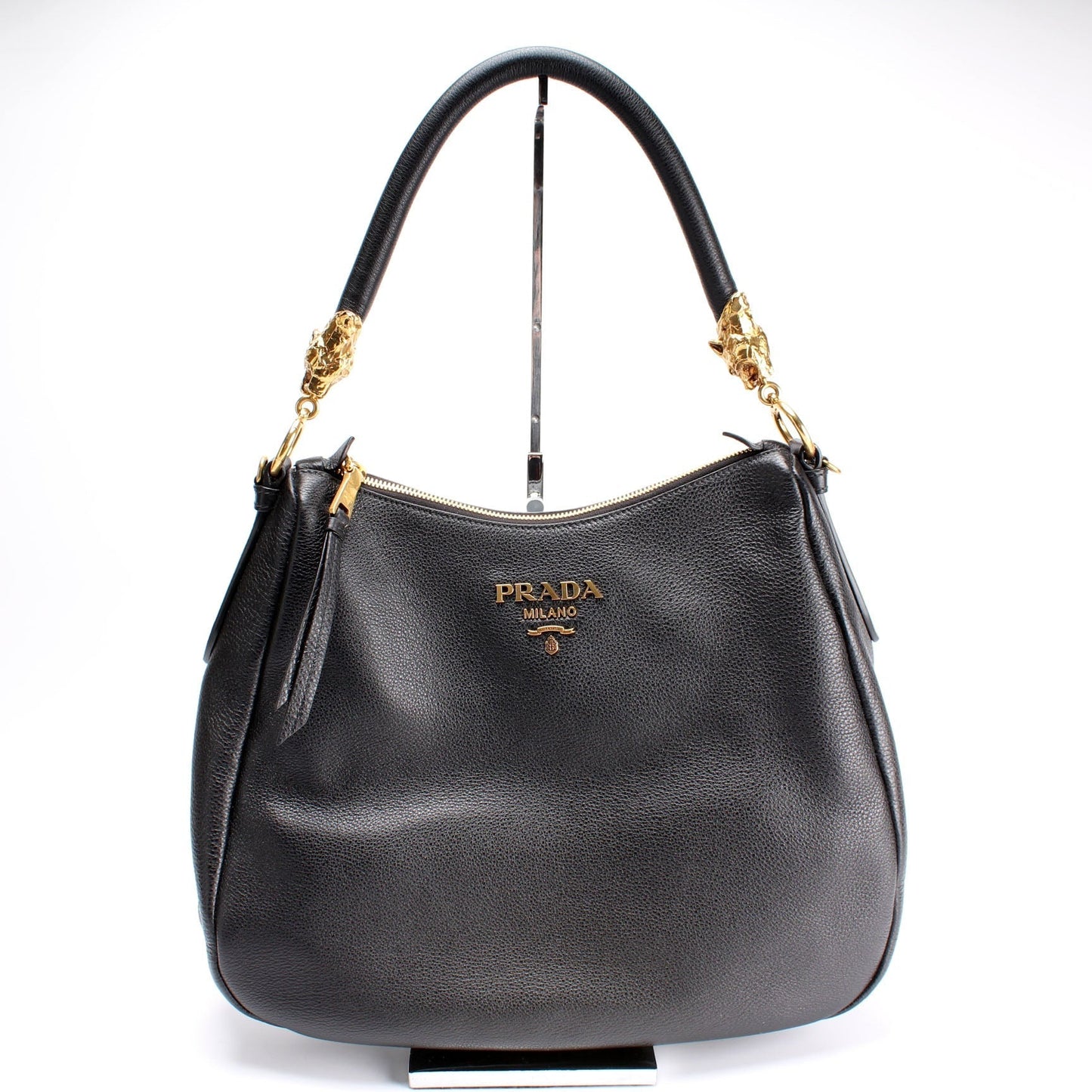 Prada Vitello Phenix Tiger Hobo Bag