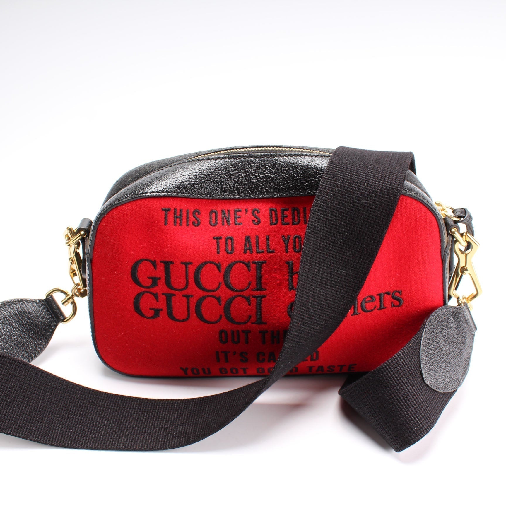 Gucci Leather Canvas Crossbody