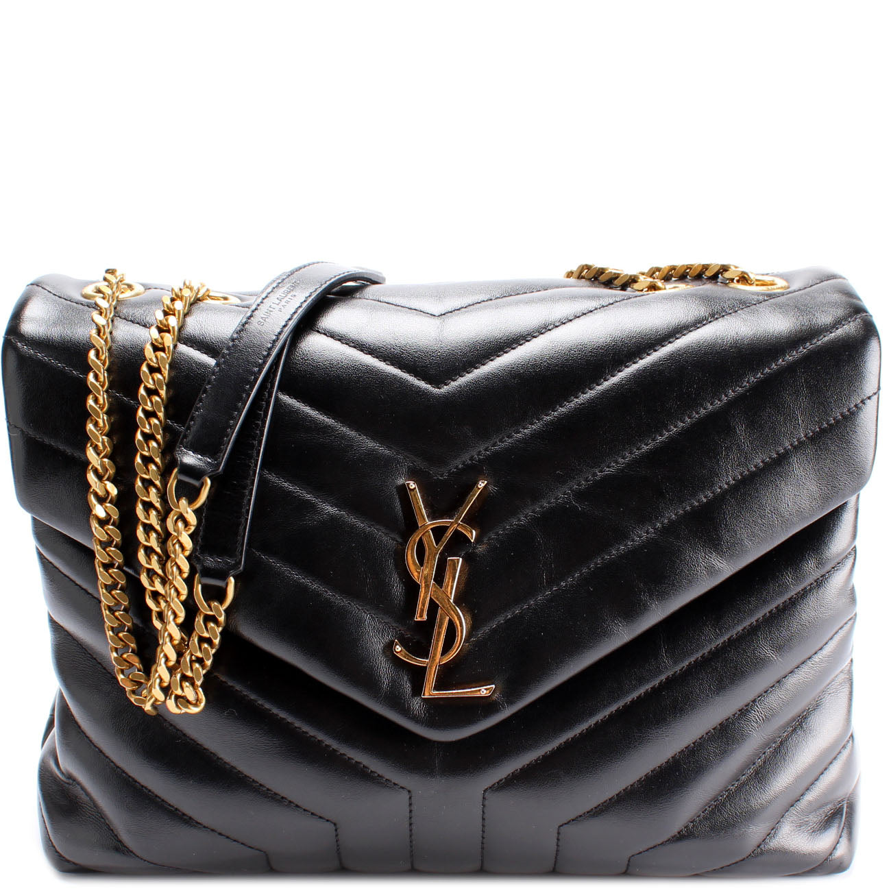 Saint Laurent Loulou Medium Satchel Bag