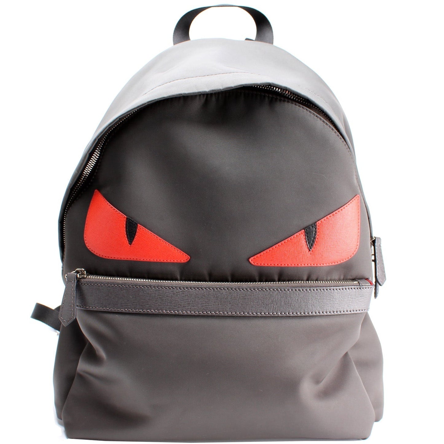 Fendi 7VZ012 Monster Eyes Backpack Nylon Bag