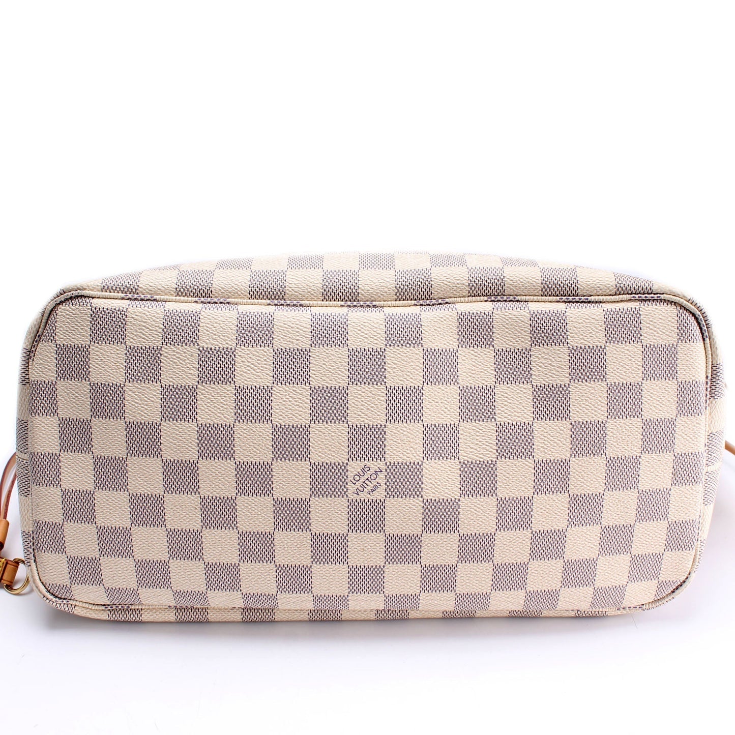 Louis Vuitton Neverfull W/ Wallet MM Damier Azur