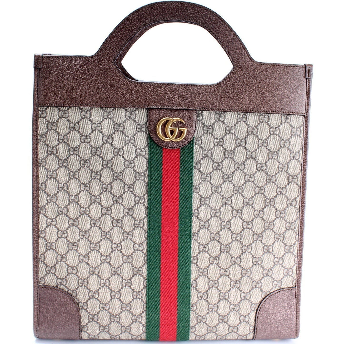 Gucci 547941 GG Supreme Ophidia Top Handle Tote Bag