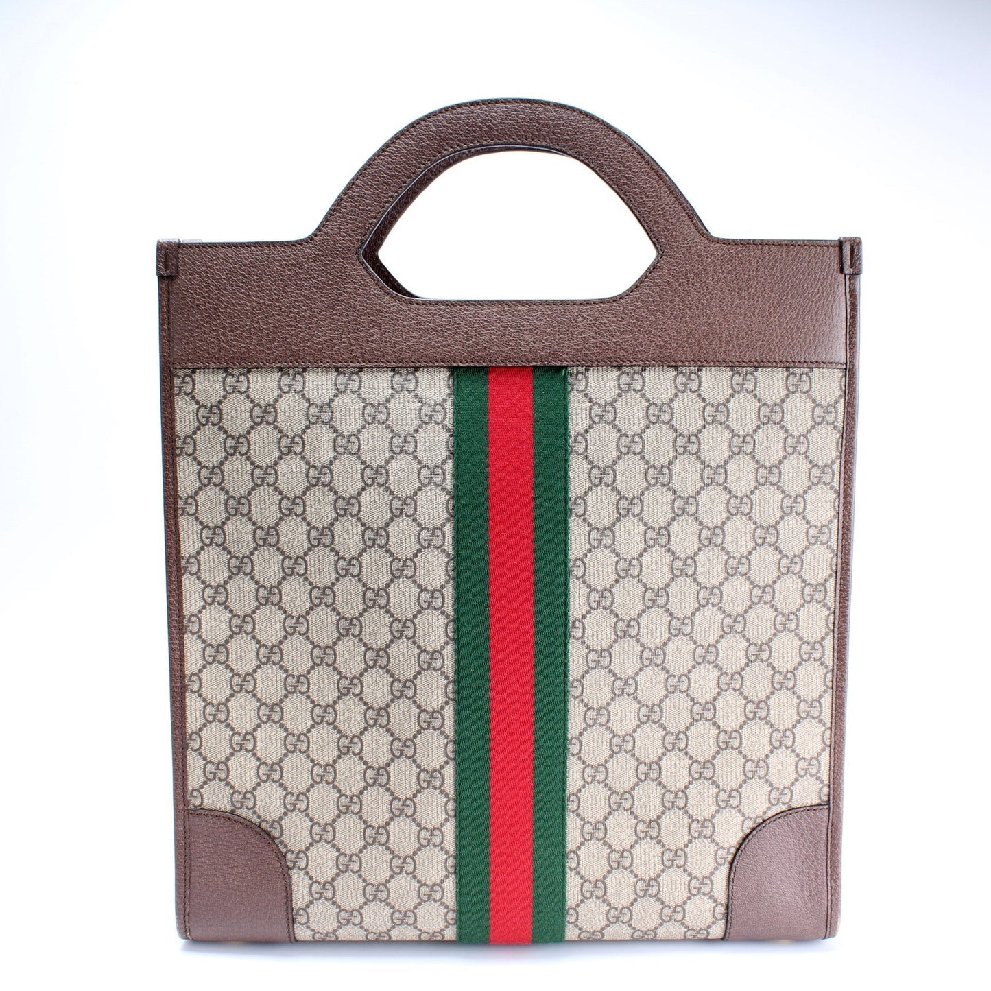 Gucci 547941 GG Supreme Ophidia Top Handle Tote Bag
