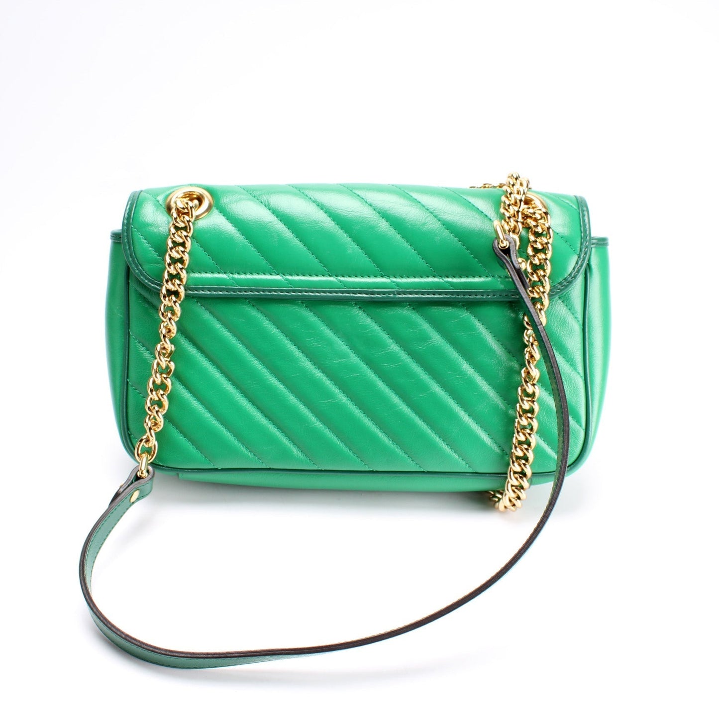 Gucci 443497 Marmont Torchon Shoulder Small Flap Bag