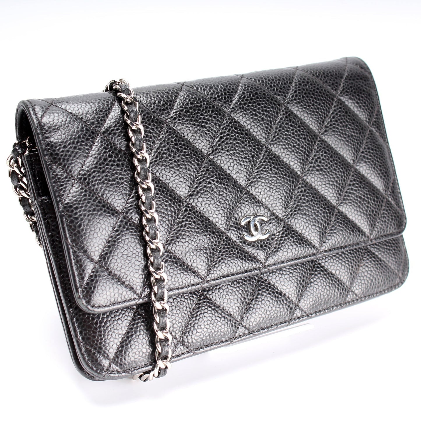 Chanel WOC Classic Quilted Caviar 24M Bag