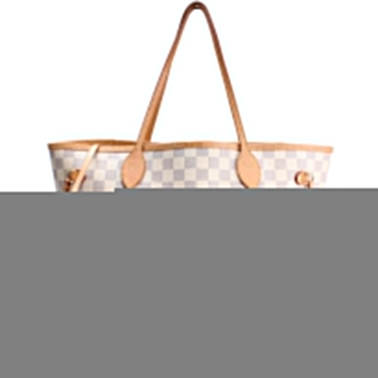 Louis Vuitton Neverfull w/Wallet MM Damier Azur