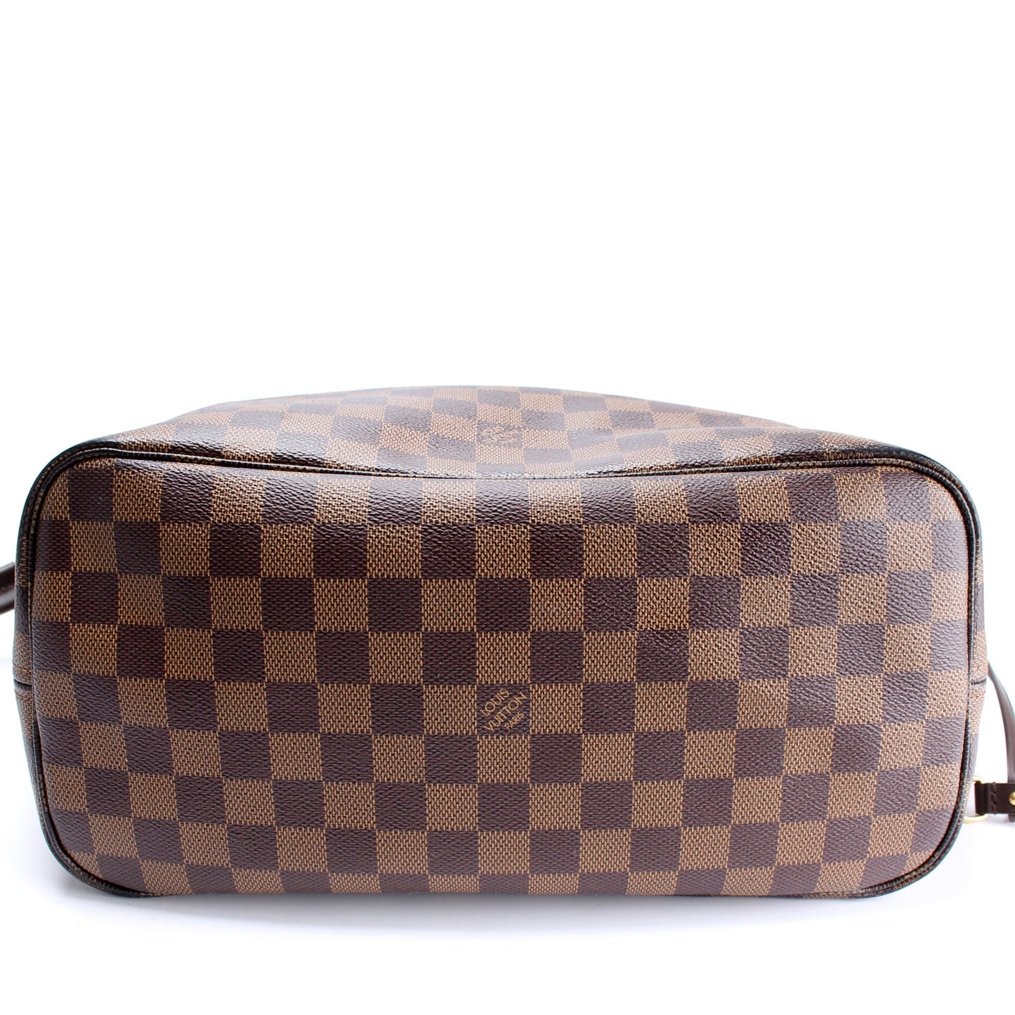 Louis Vuitton Neverfull w/Wallet MM Damier Ebene