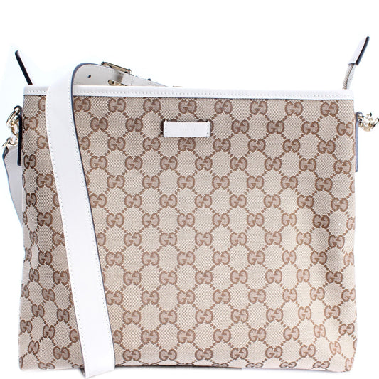 Gucci 388924 GG Canvas Crossbody Bag