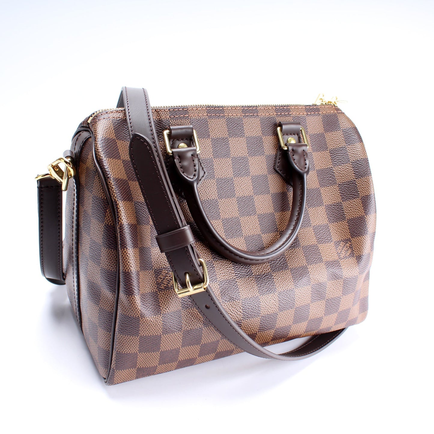 Louis Vuitton Speedy 25 Bandouliere Damier Ebene