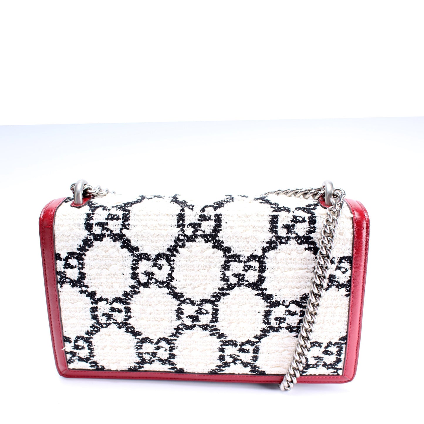 Gucci 400249 Dionysus Tweed GG Shoulder Small Bag