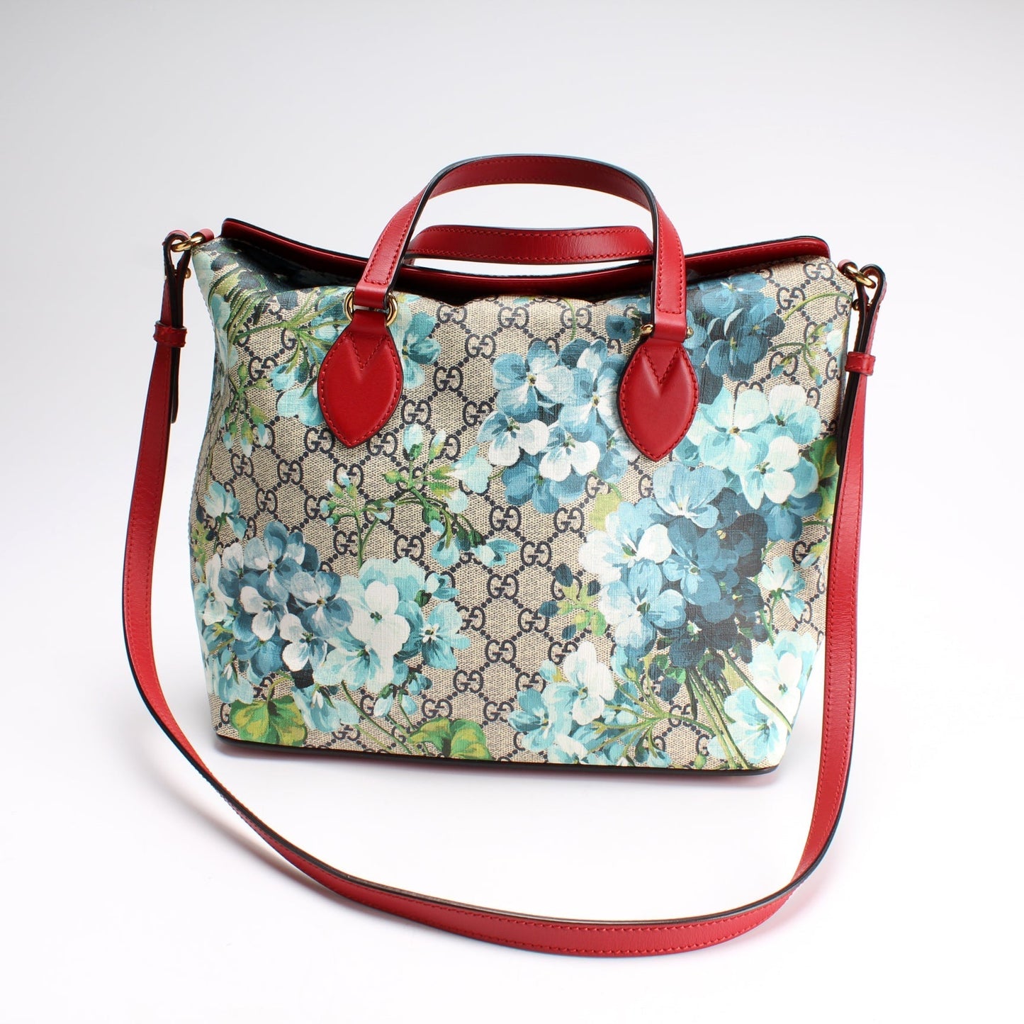 Gucci 429147 GG Blooms Fold Over Tote Bag