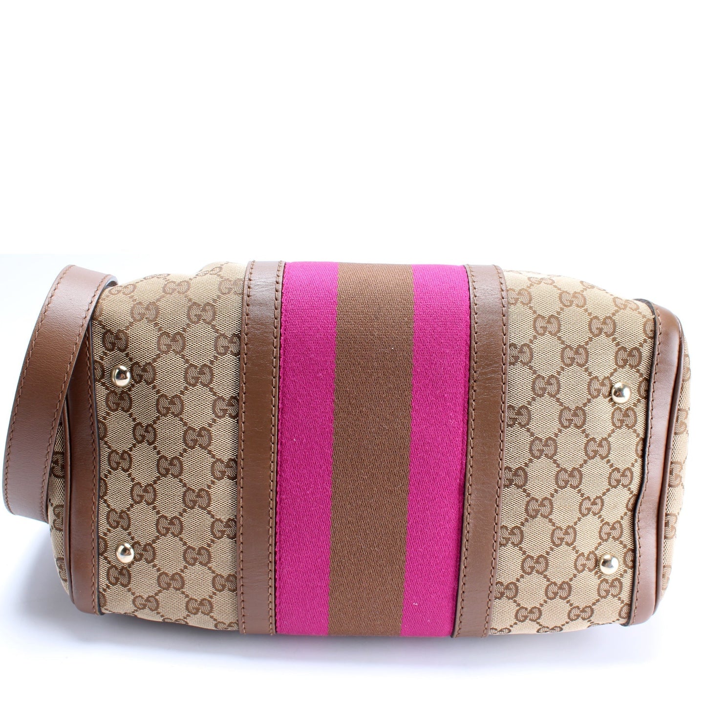 Gucci 247205 Boston Canvas Bag