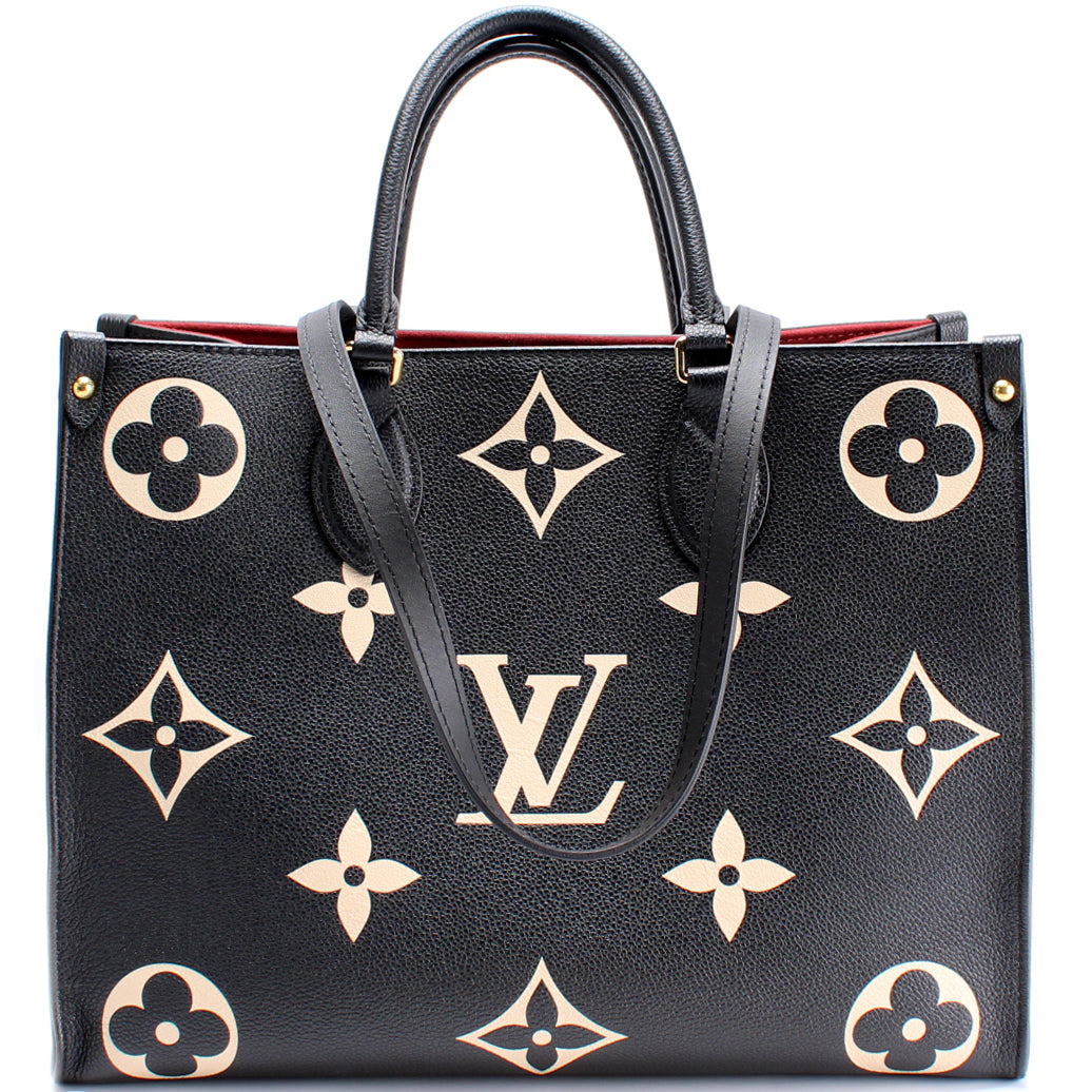 Louis Vuitton ONTHEGO MM Bicolor Empreinte