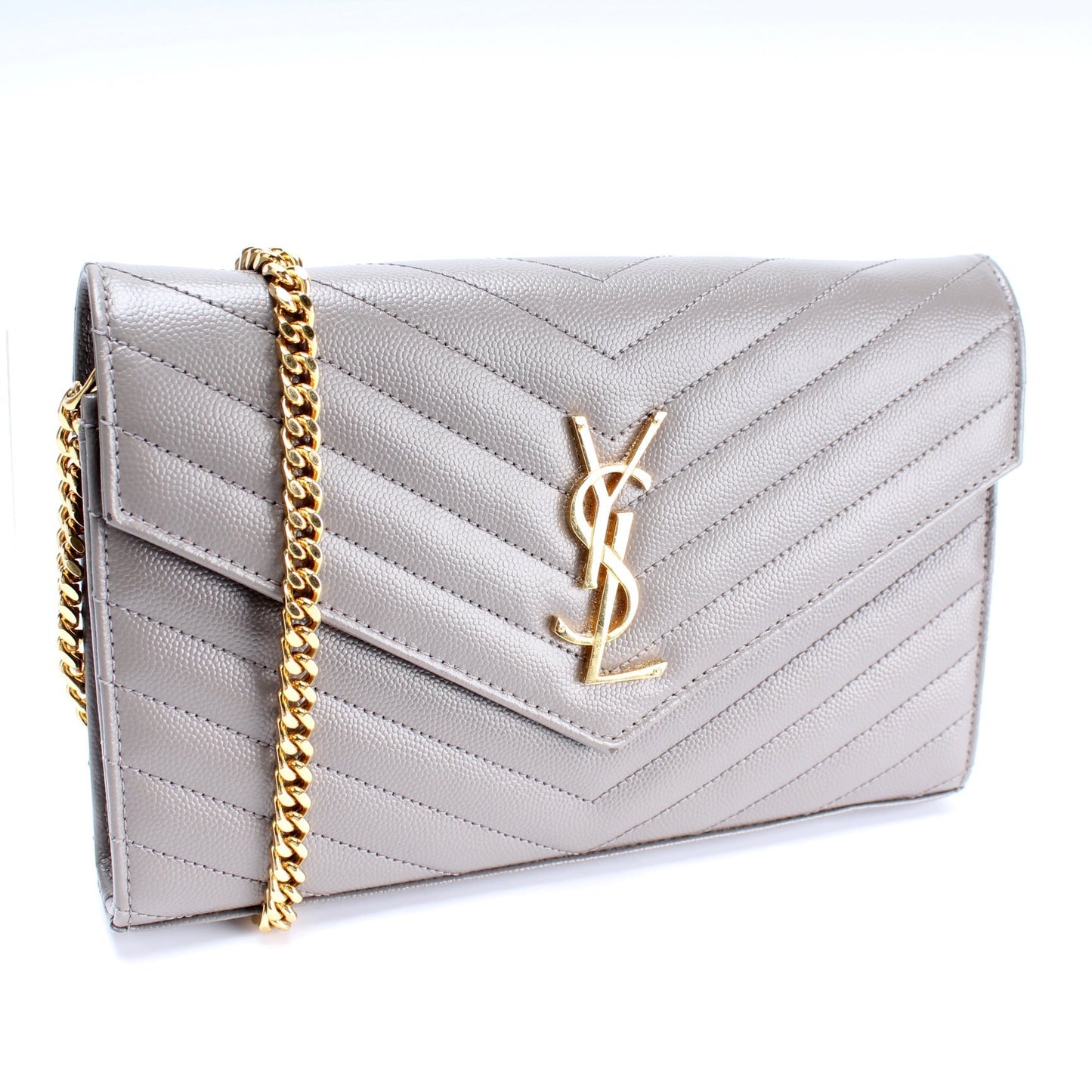 Saint Laurent Grain De Chain Wallet 377828 Bag