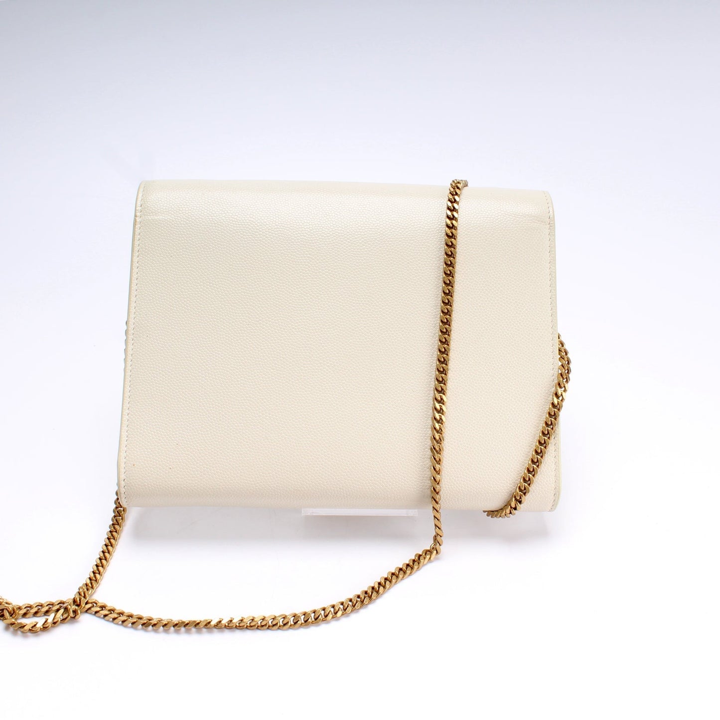 Saint Laurent Cassandra Chain Wallet Grain 635023 Bag