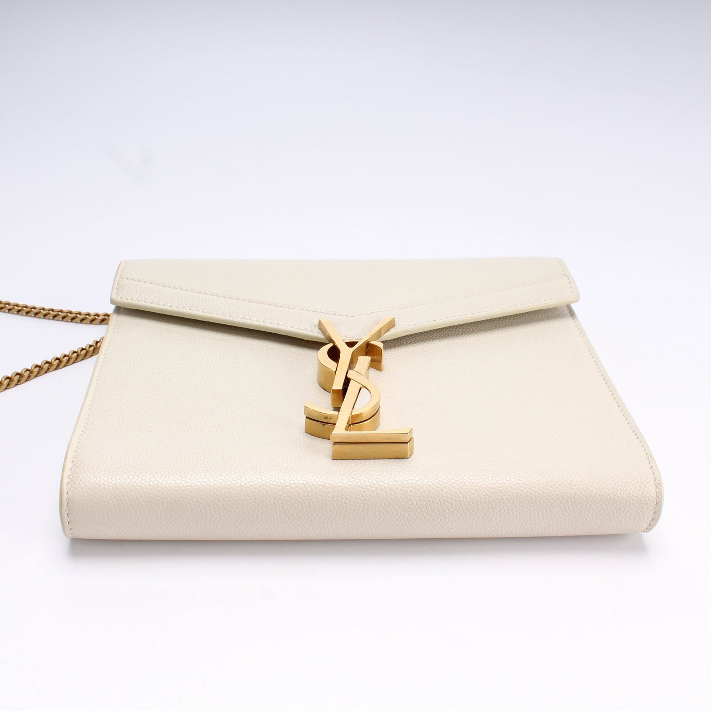 Saint Laurent Cassandra Chain Wallet Grain 635023 Bag