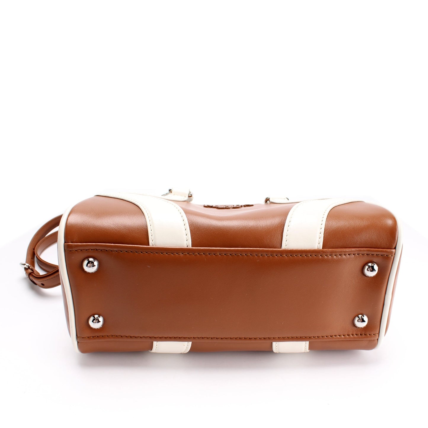 Prada 1BB071 Soft Calfskin Bowling Bag