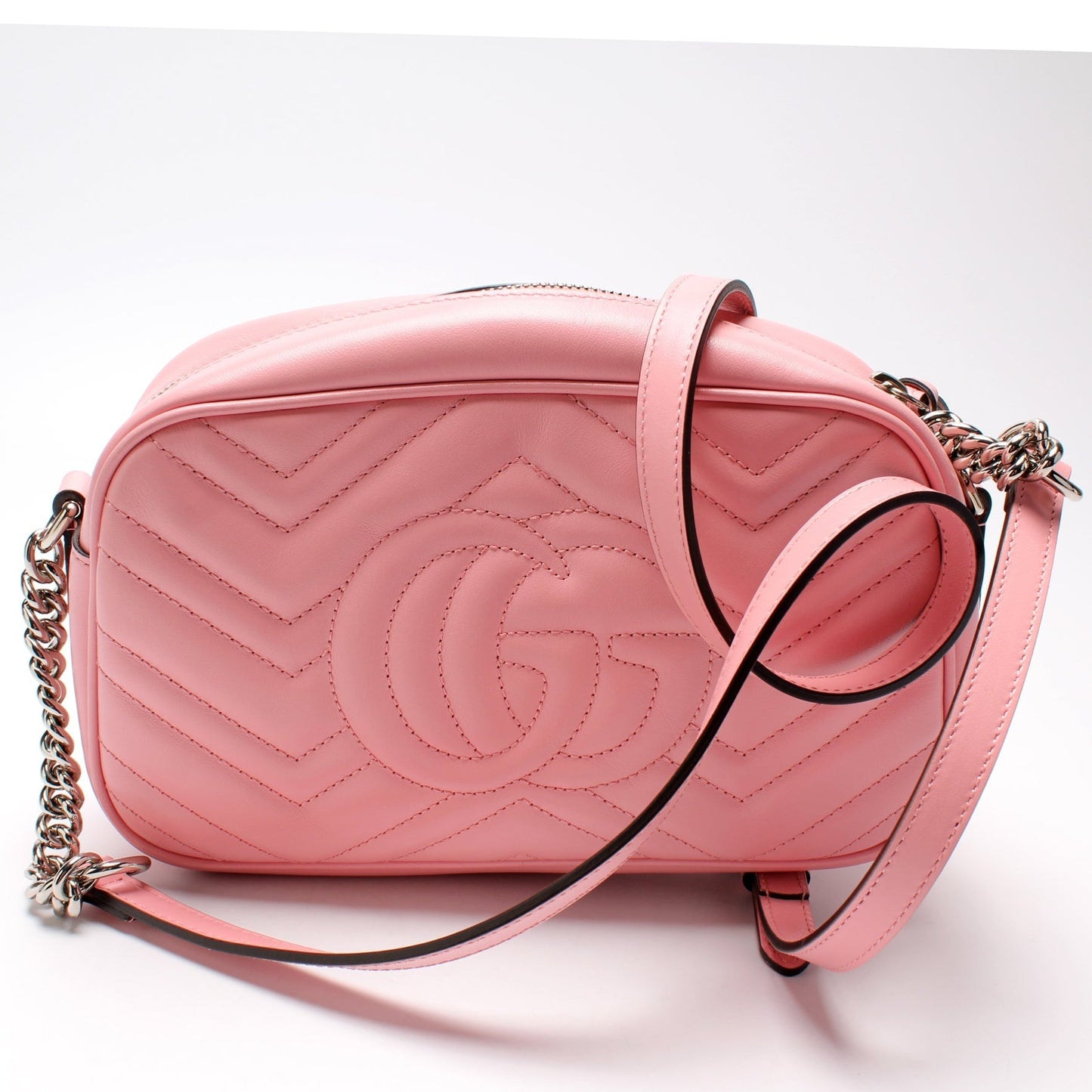Gucci 447632 Marmont Small Leather Camera Bag