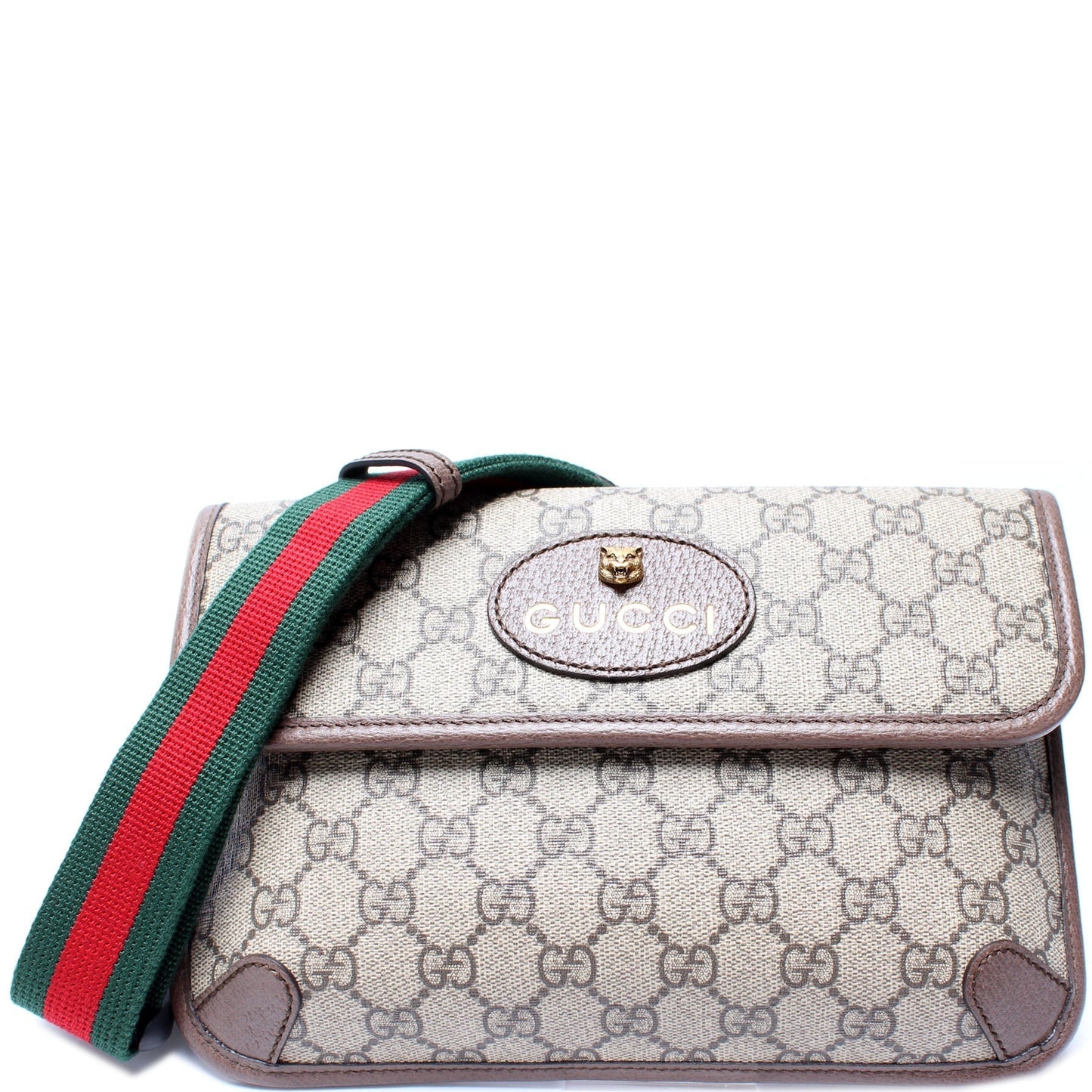 Gucci 493930 GG Supreme Neo Web Belt Bag